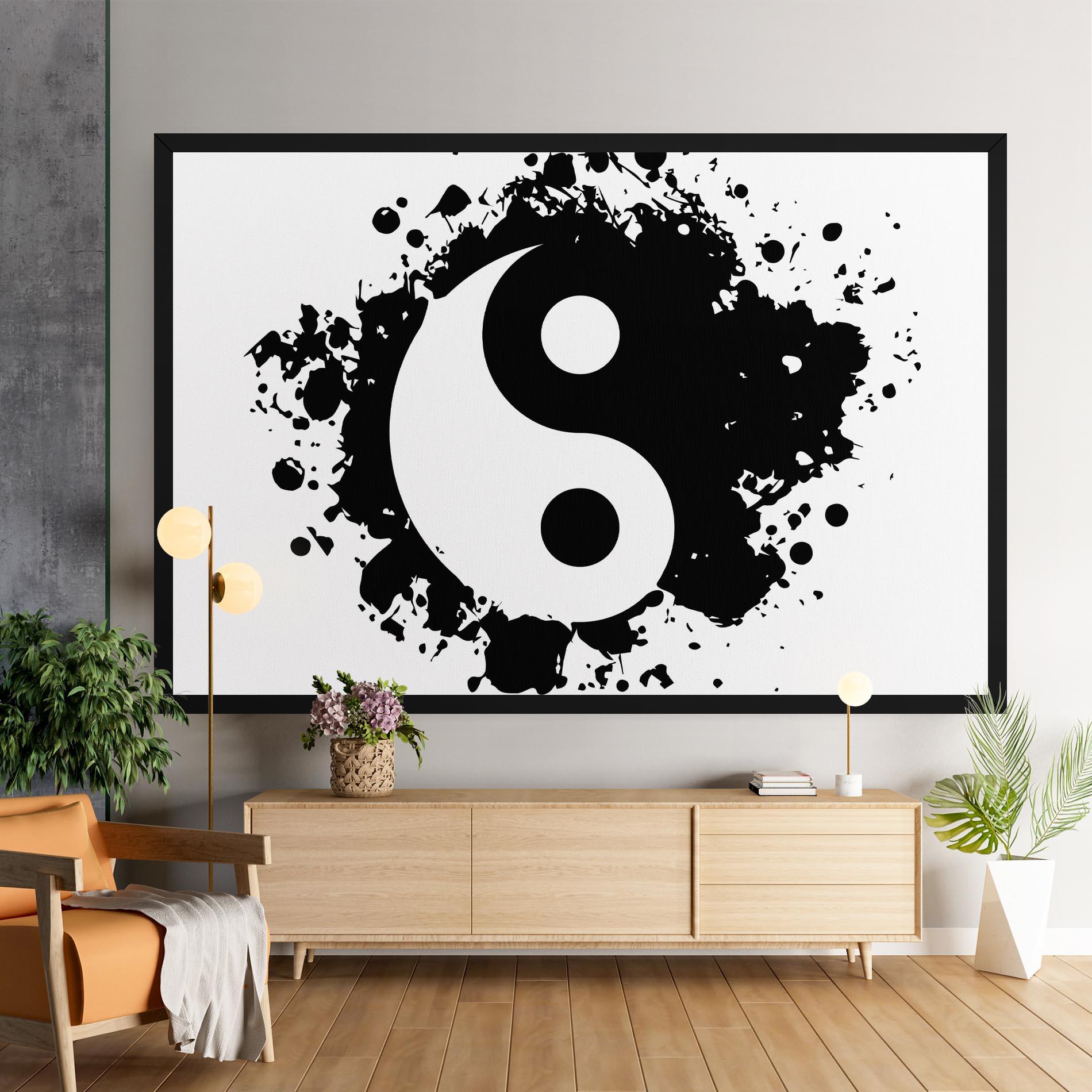 Vászonkép Yinyang Harmony mockup 9