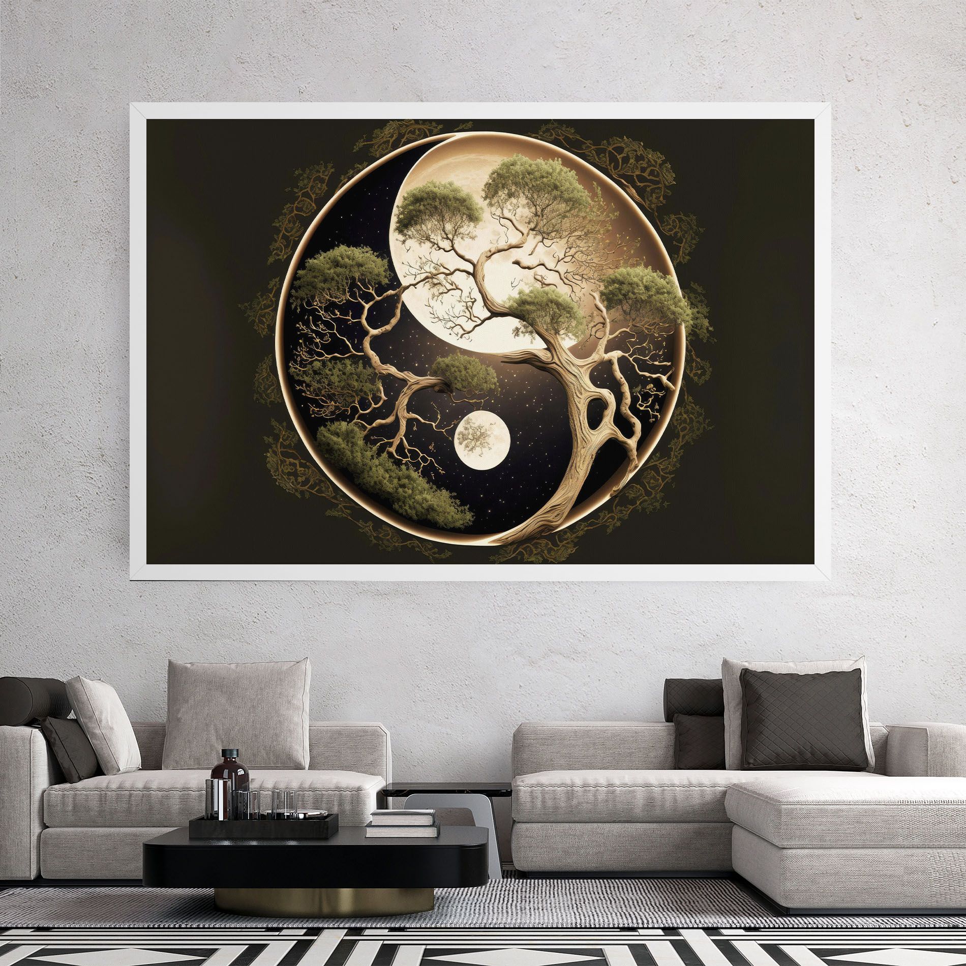 Green Tree Yinyang mockup 2