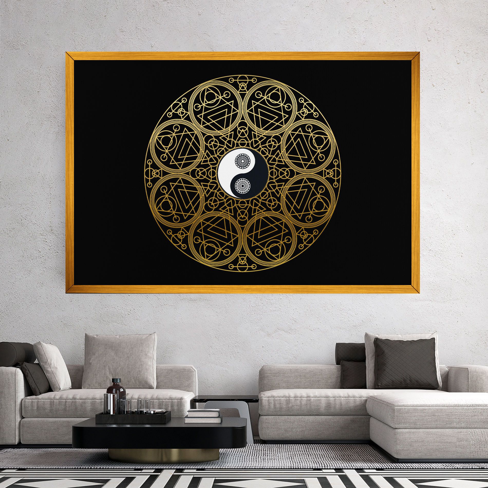 Meditation Mandala mockup 2