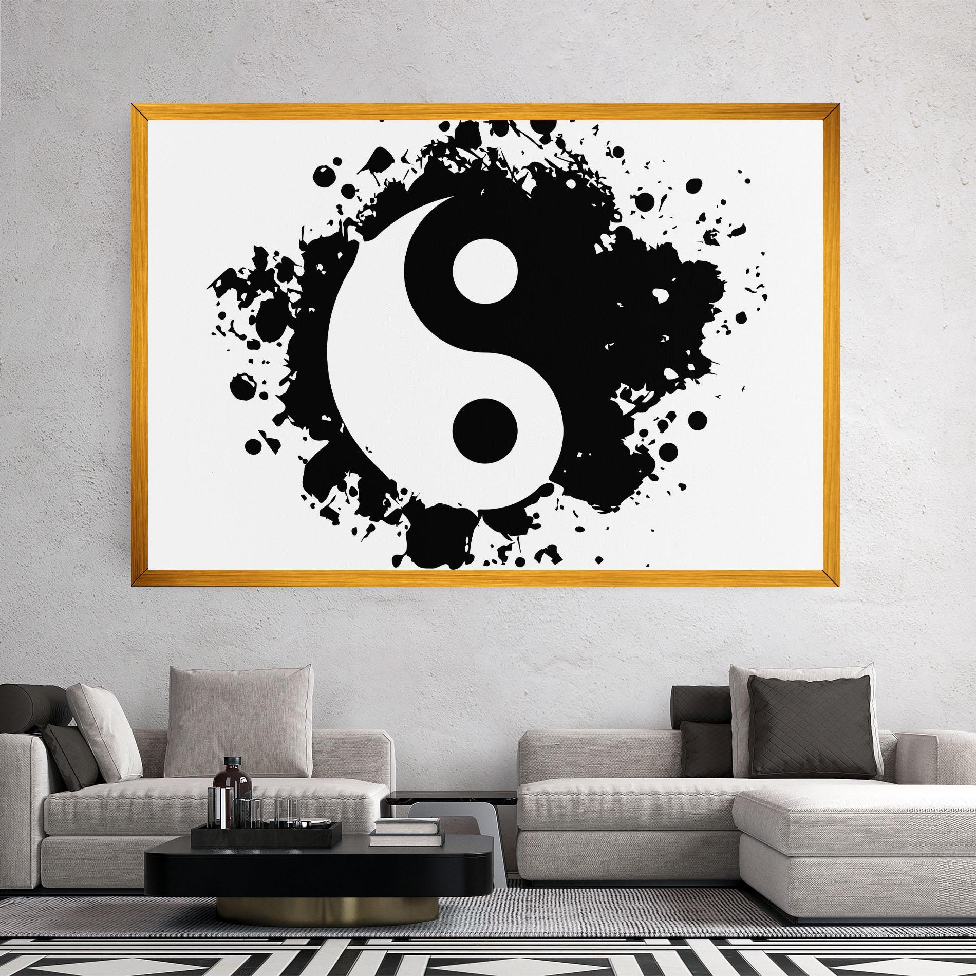 Vászonkép Yinyang Harmony mockup 2