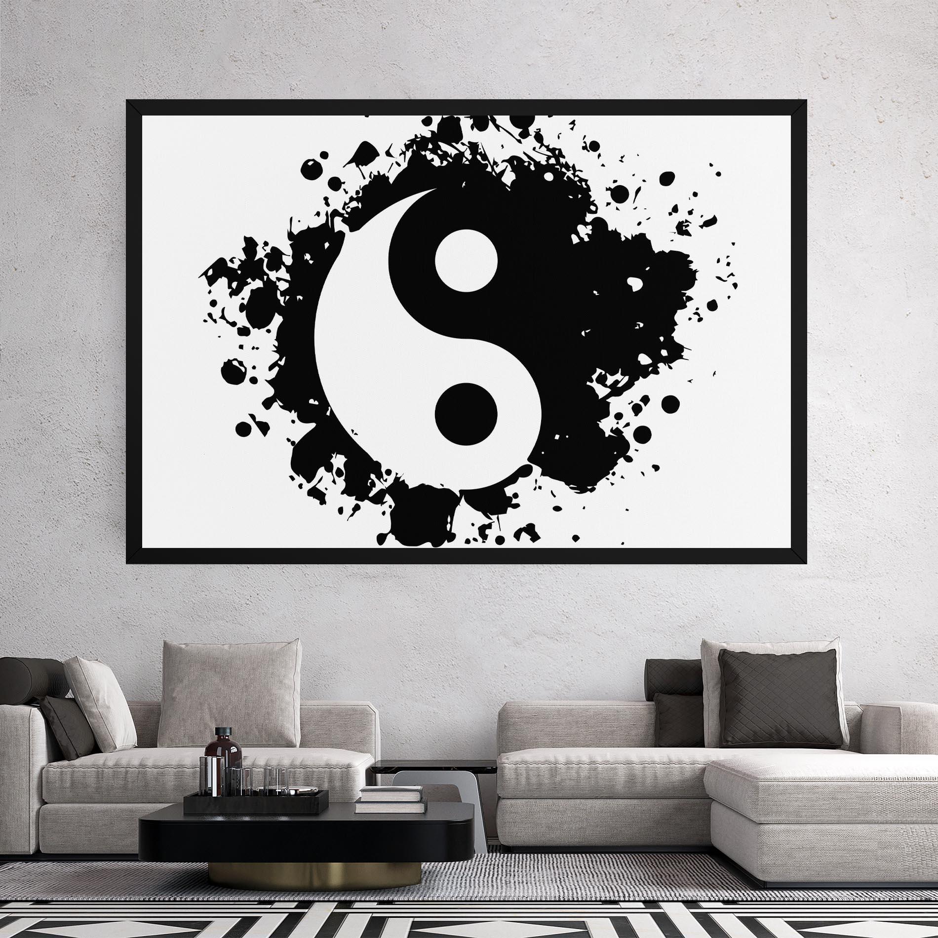 Vászonkép Yinyang Harmony mockup 2