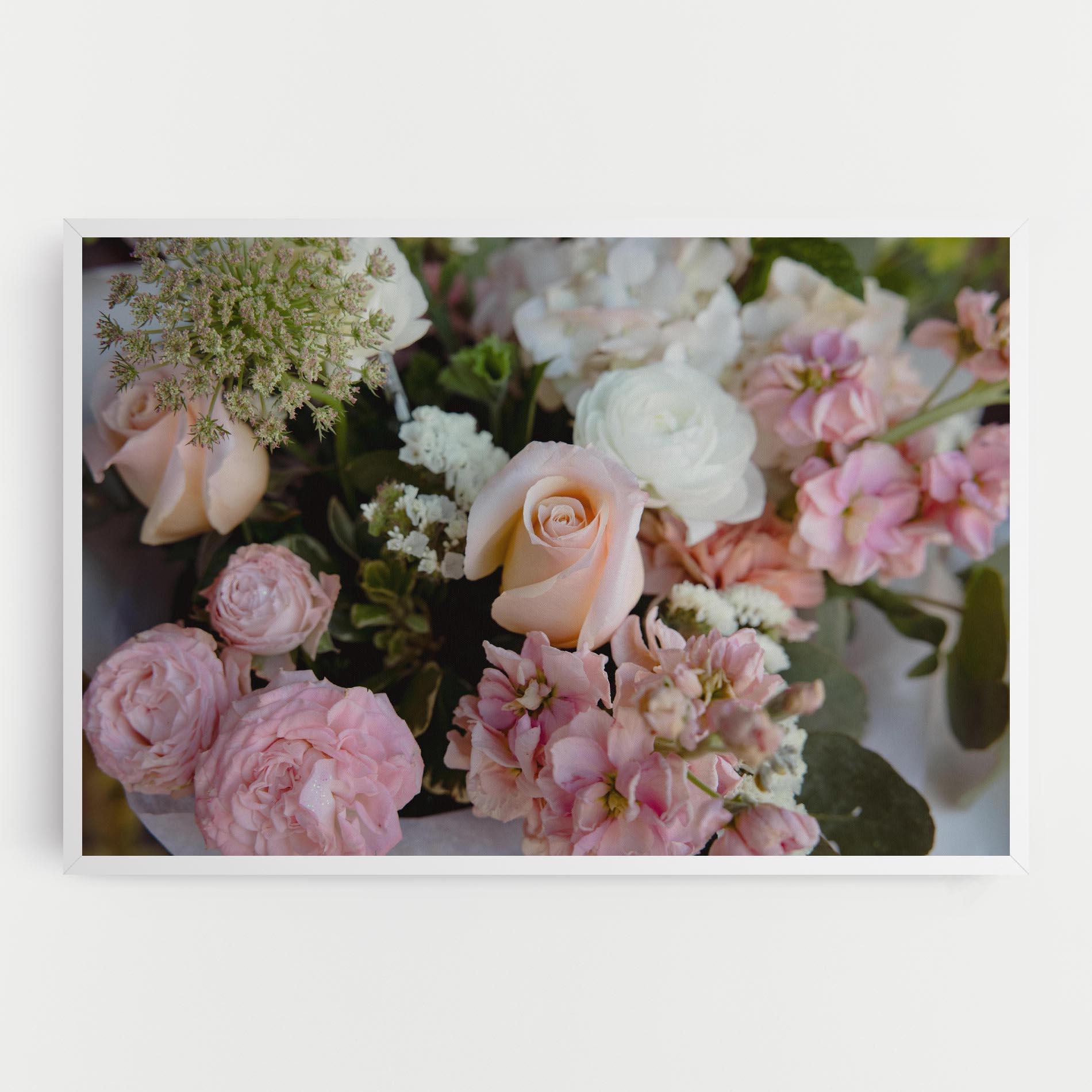 Vászonkép Beautiful Pink Pastel mockup 0