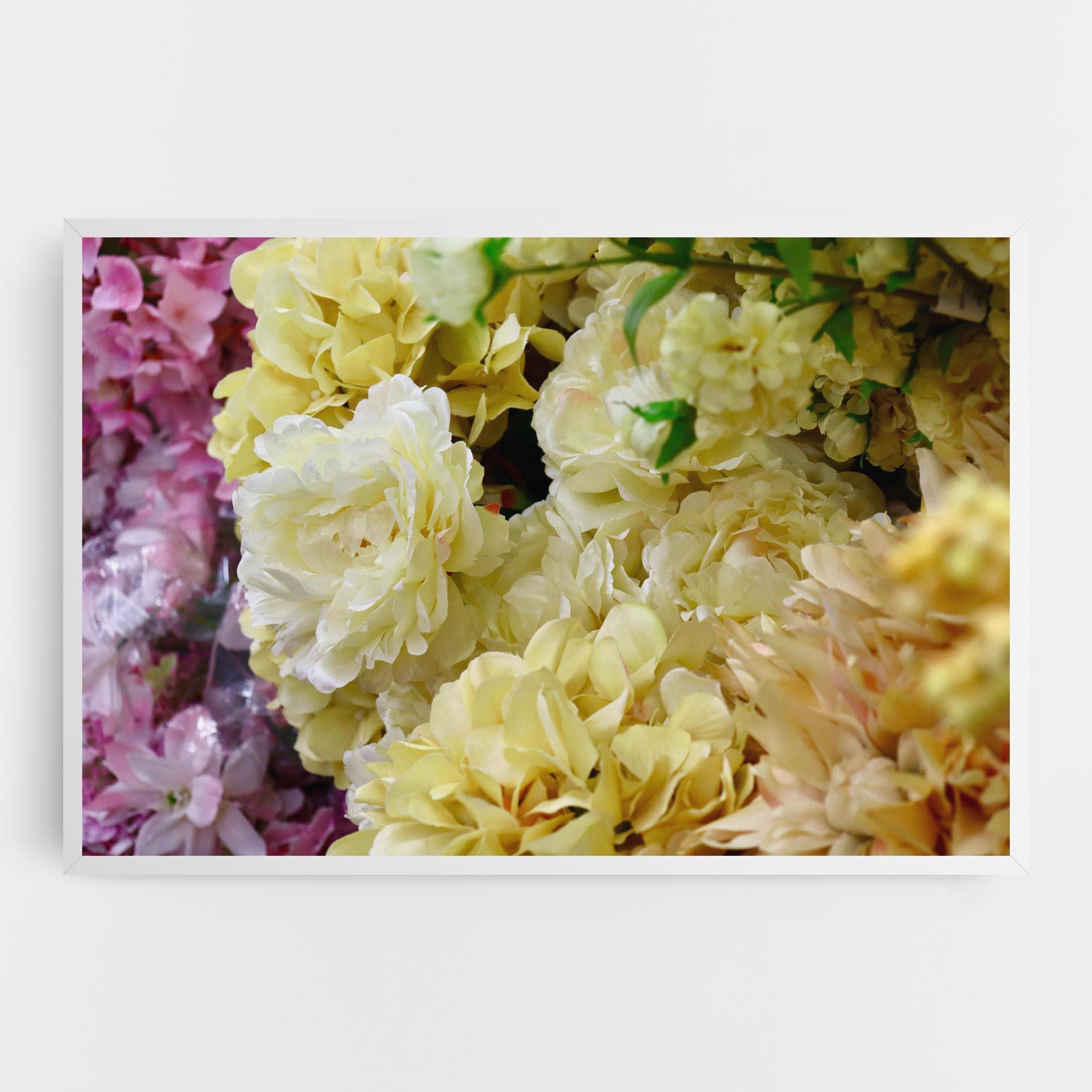 Vászonkép Beautiful Yellow Pastel mockup 0