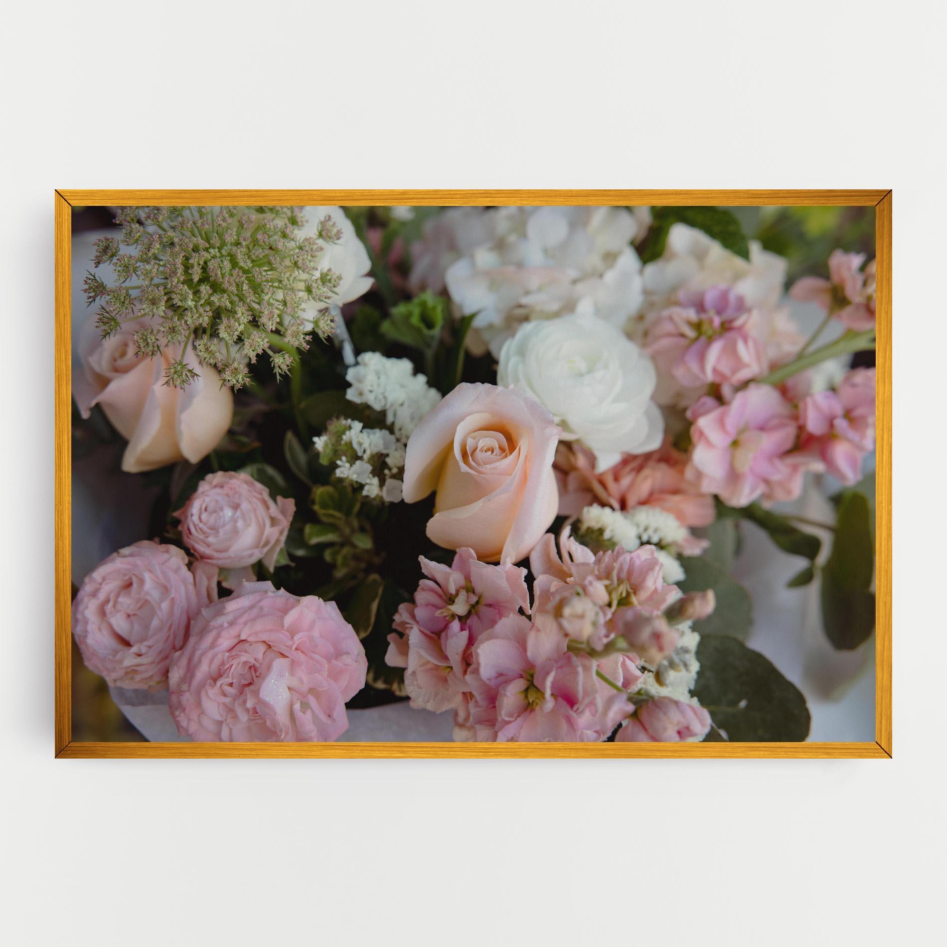 Vászonkép Beautiful Pink Pastel mockup 0