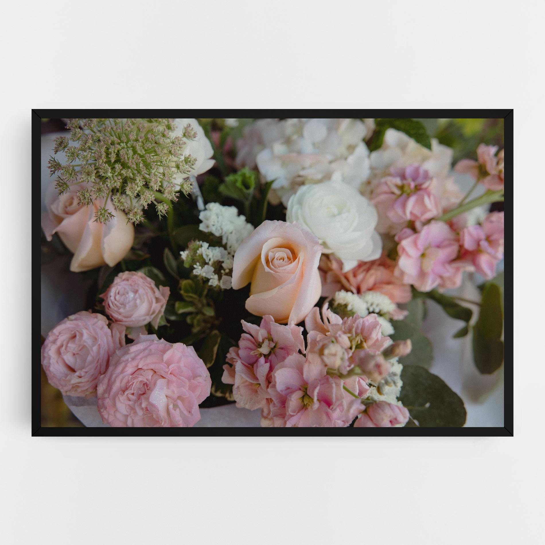 Vászonkép Beautiful Pink Pastel mockup 0