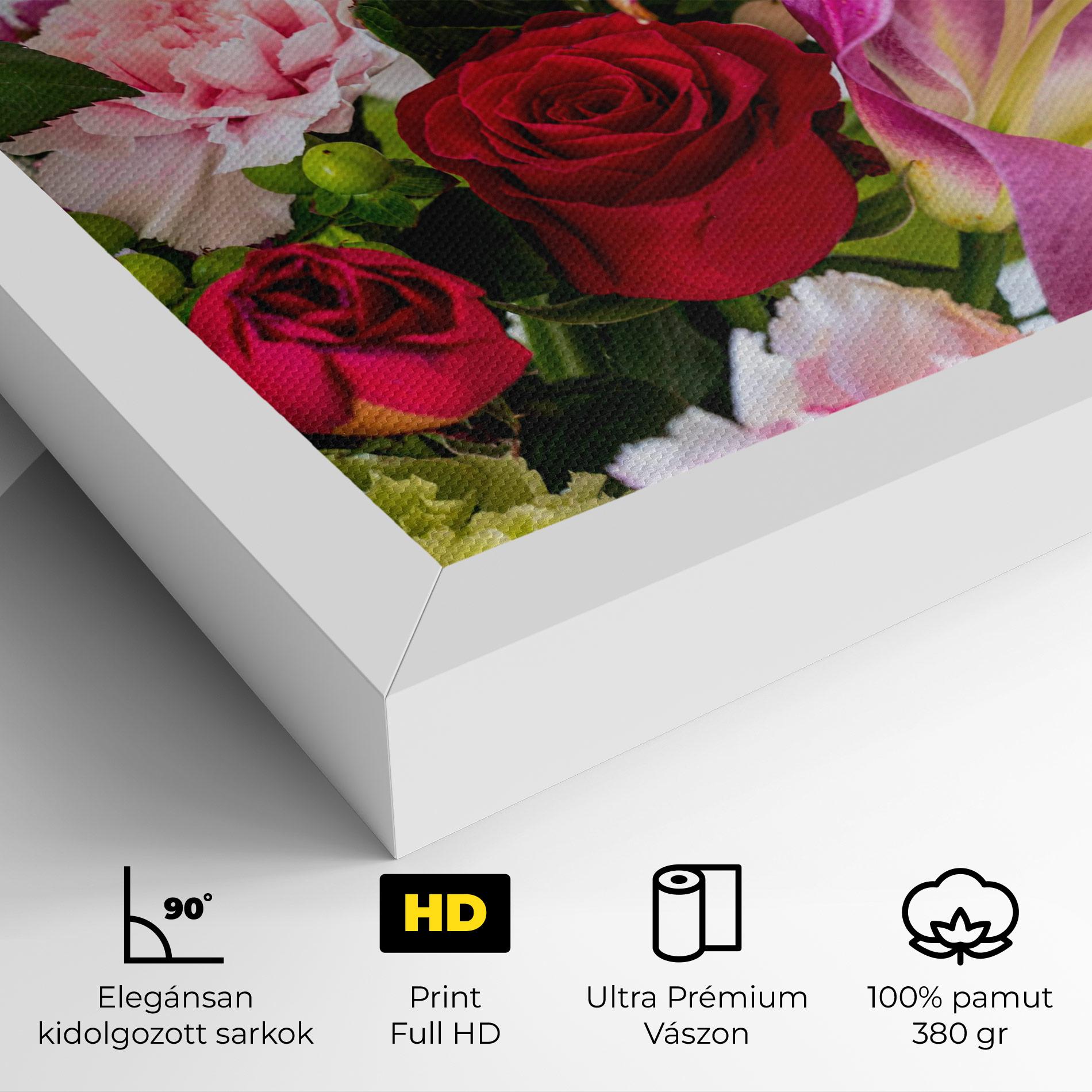 Vászonkép Bouquet mockup 4