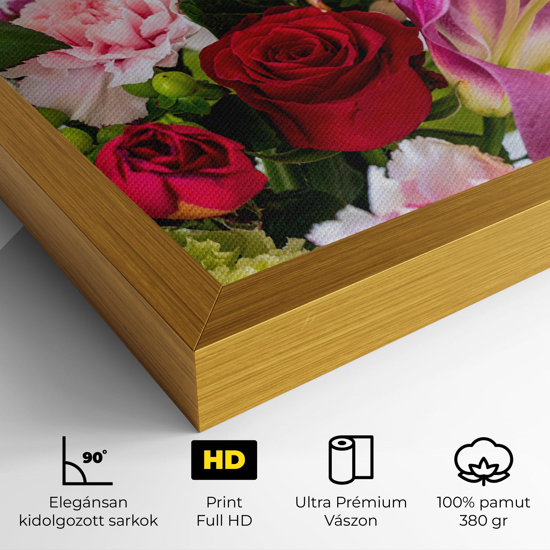 Vászonkép Bouquet mockup 4