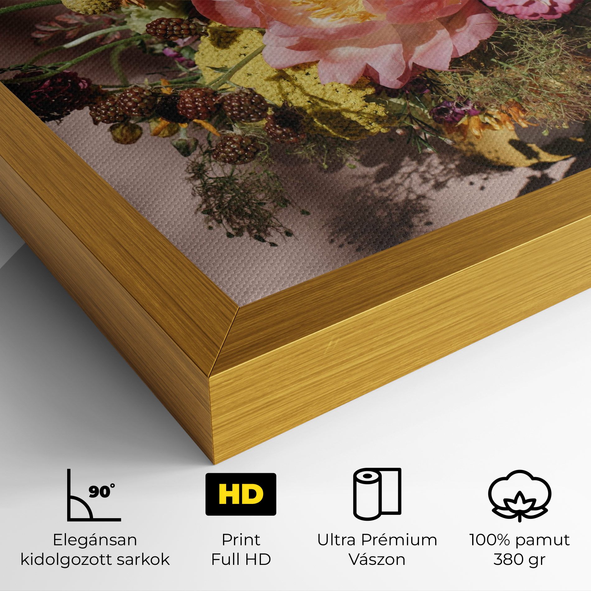 Pastel Orange Bouquet mockup 4