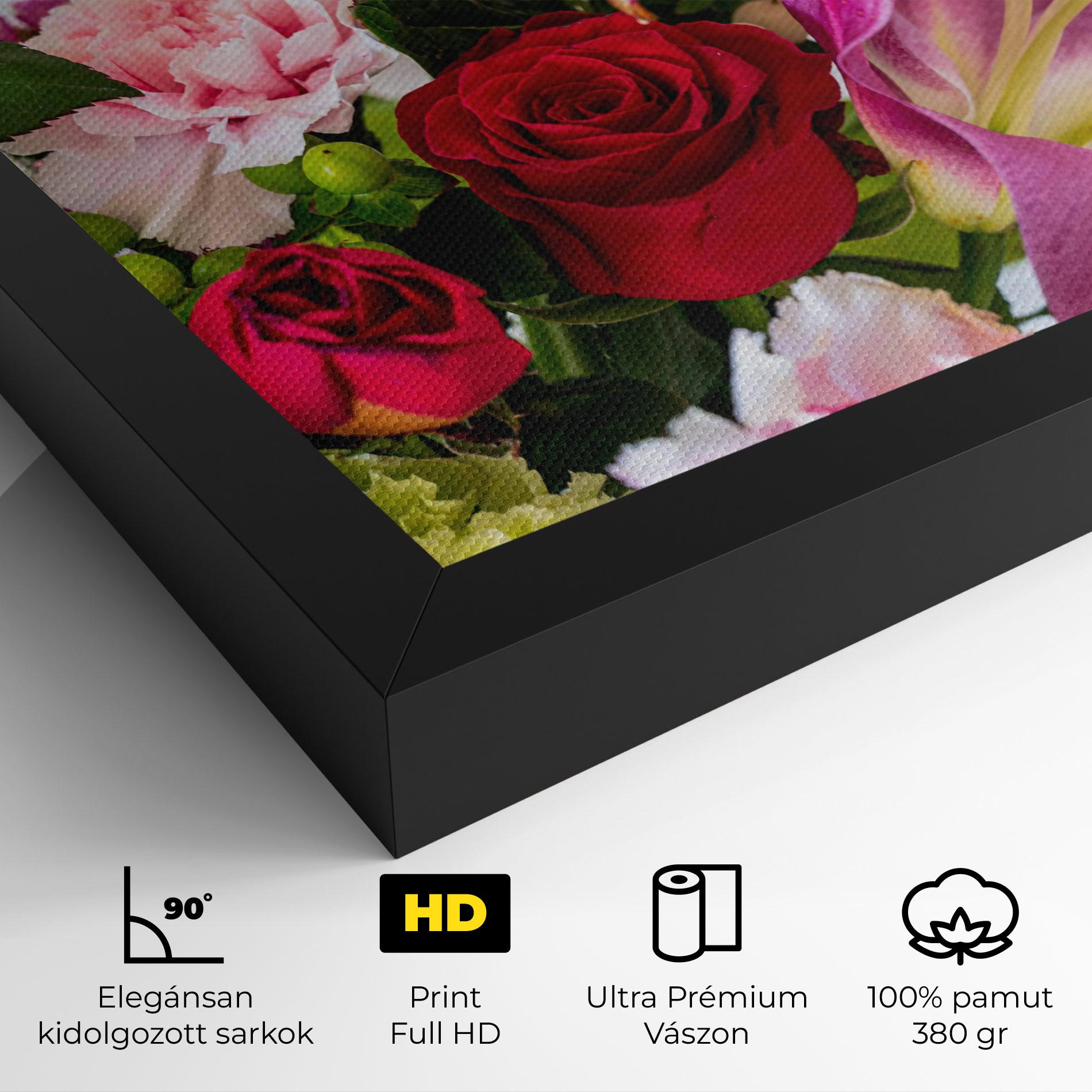 Vászonkép Bouquet mockup 4