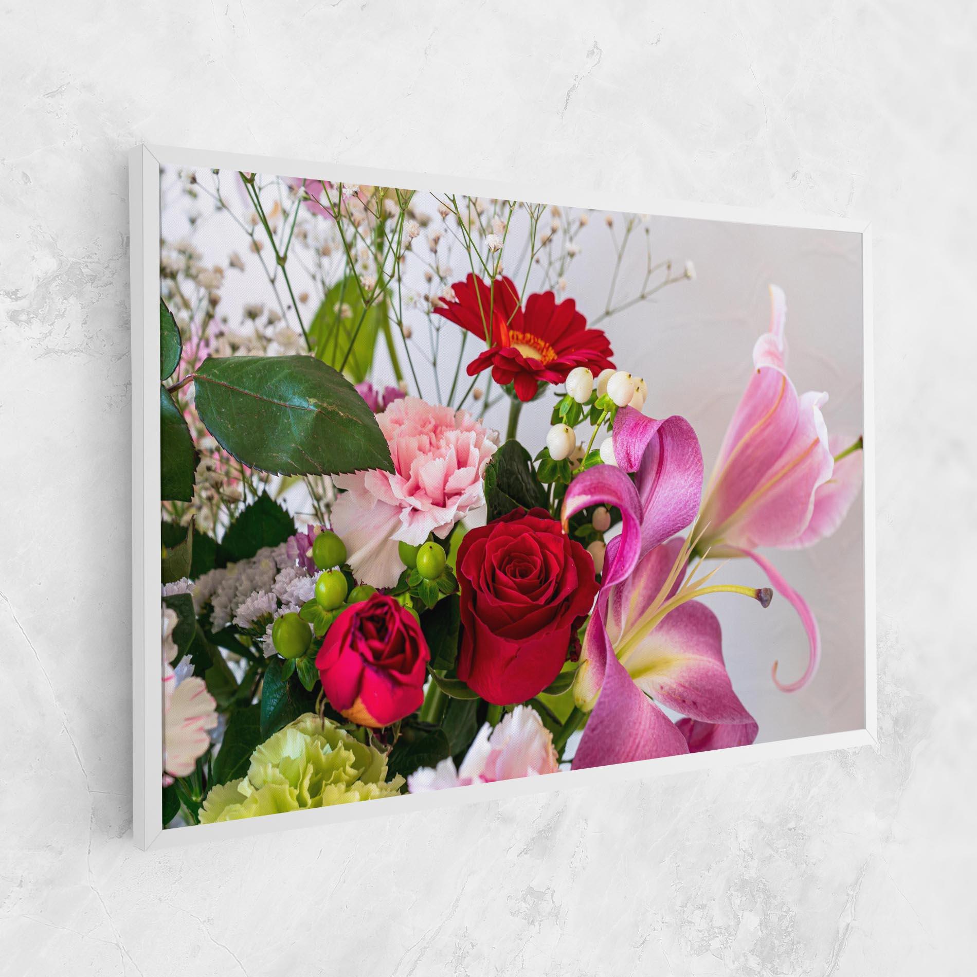 Vászonkép Bouquet mockup 1