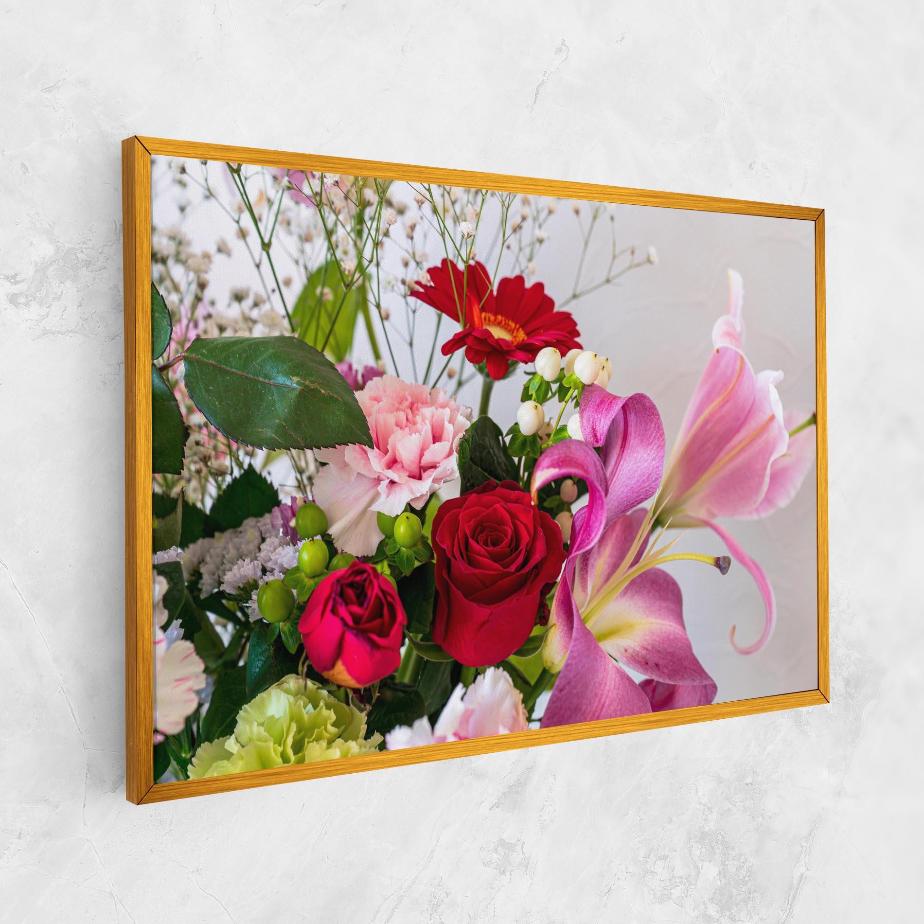 Vászonkép Bouquet mockup 1