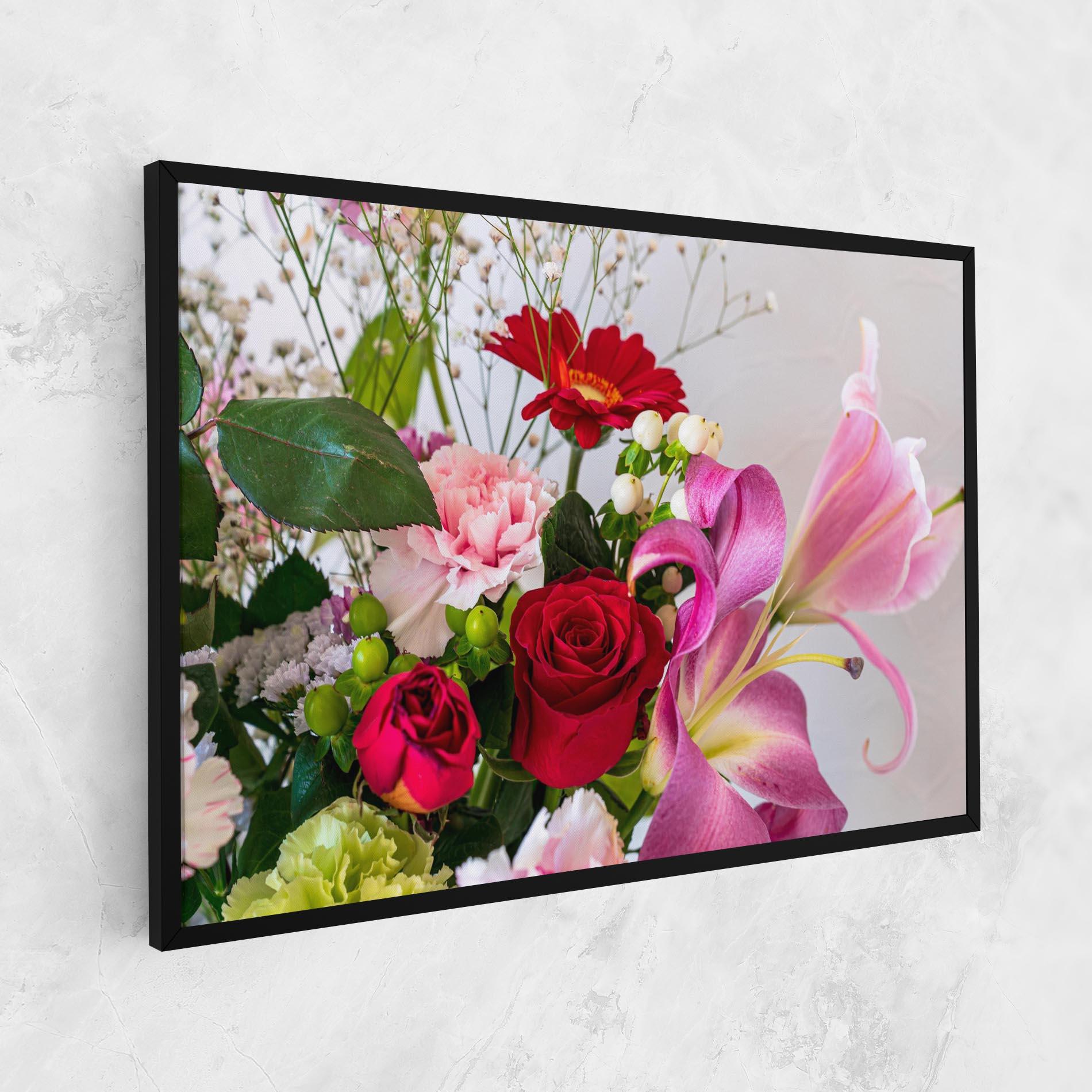 Vászonkép Bouquet mockup 1