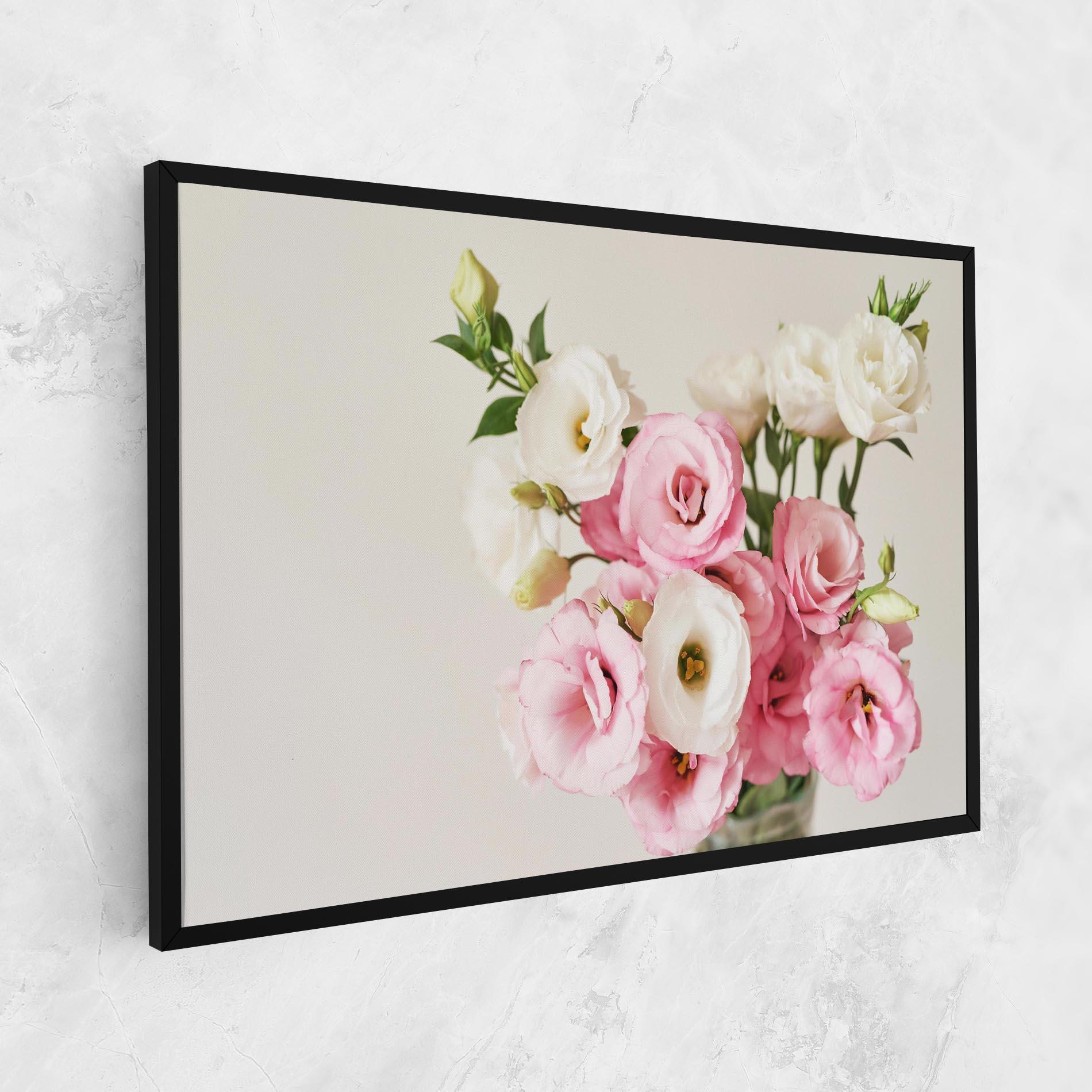 Vászonkép Cute Pink Flowers mockup 1