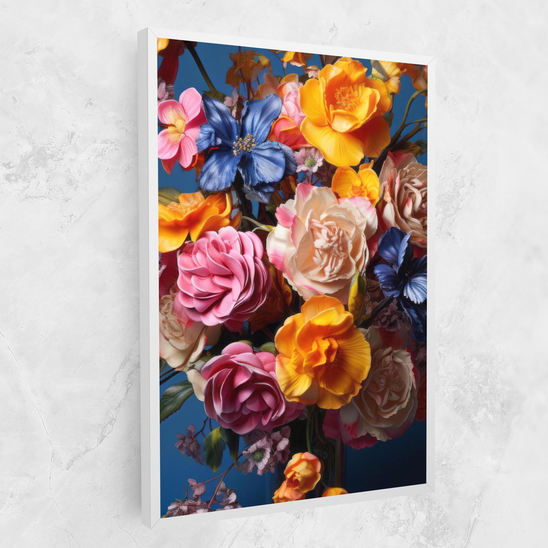 Vászonkép Colorful Flower Bouquet mockup 1