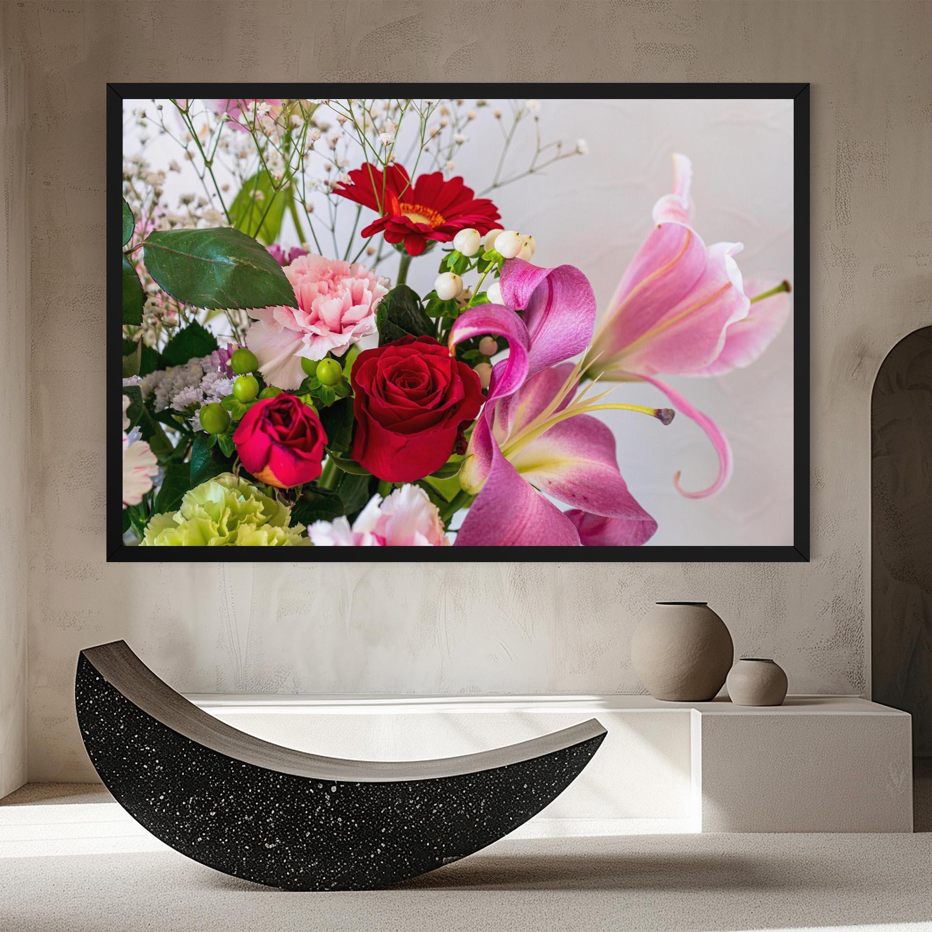 Vászonkép Bouquet mockup 8