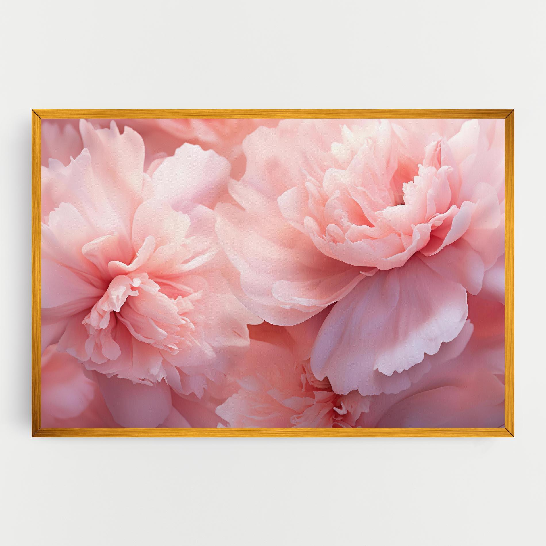 Vászonkép Close Up Dreamy Peony mockup 0
