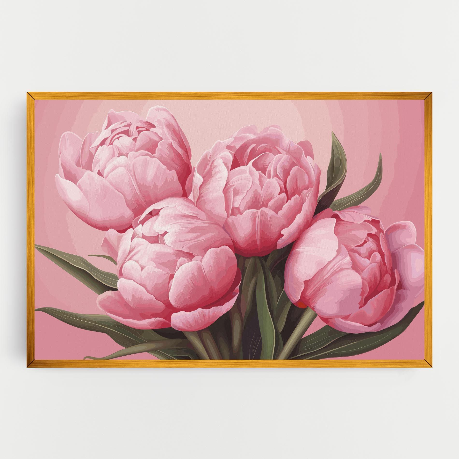 Peony On Pink mockup 0