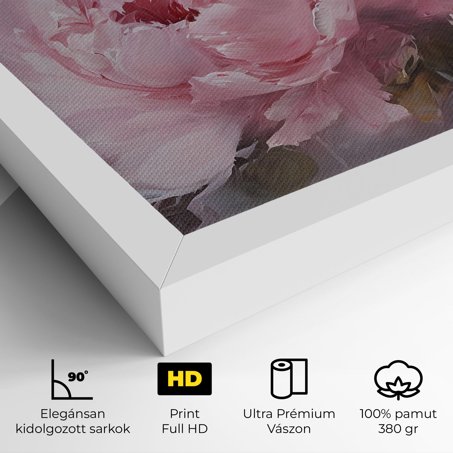 Dreamy Painting Peony mockup 4