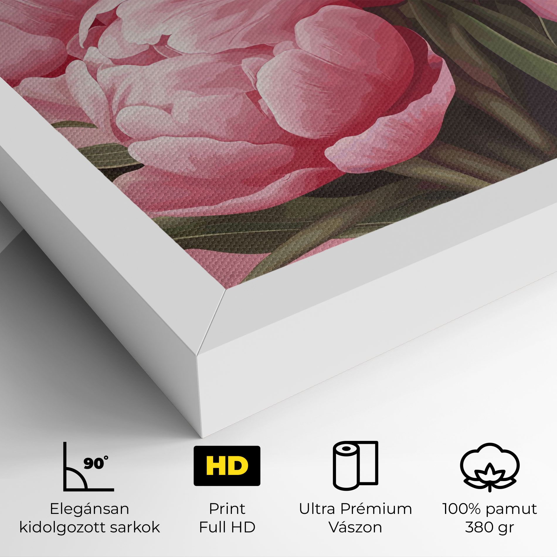 Peony On Pink mockup 4