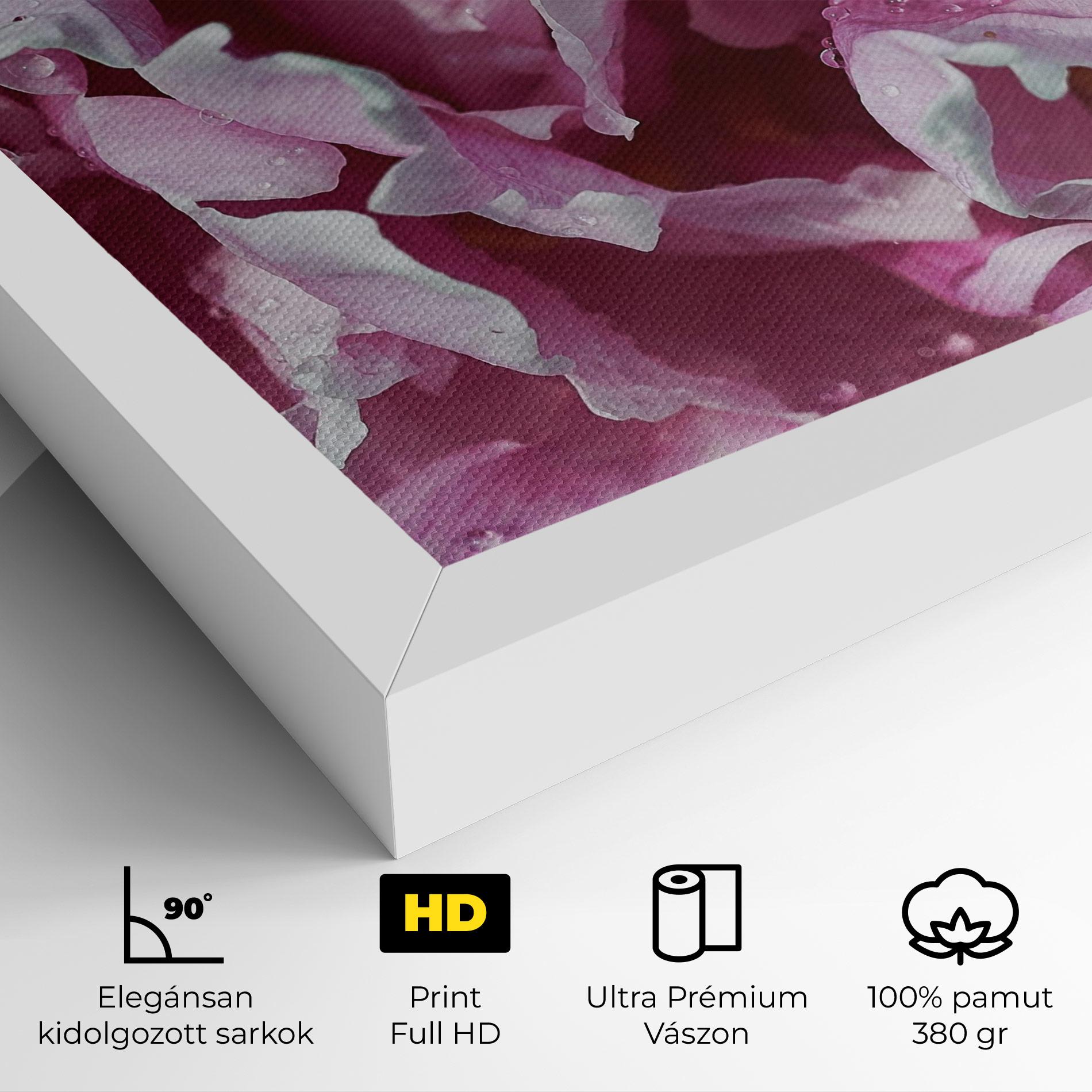 Vászonkép Peony Petals mockup 4