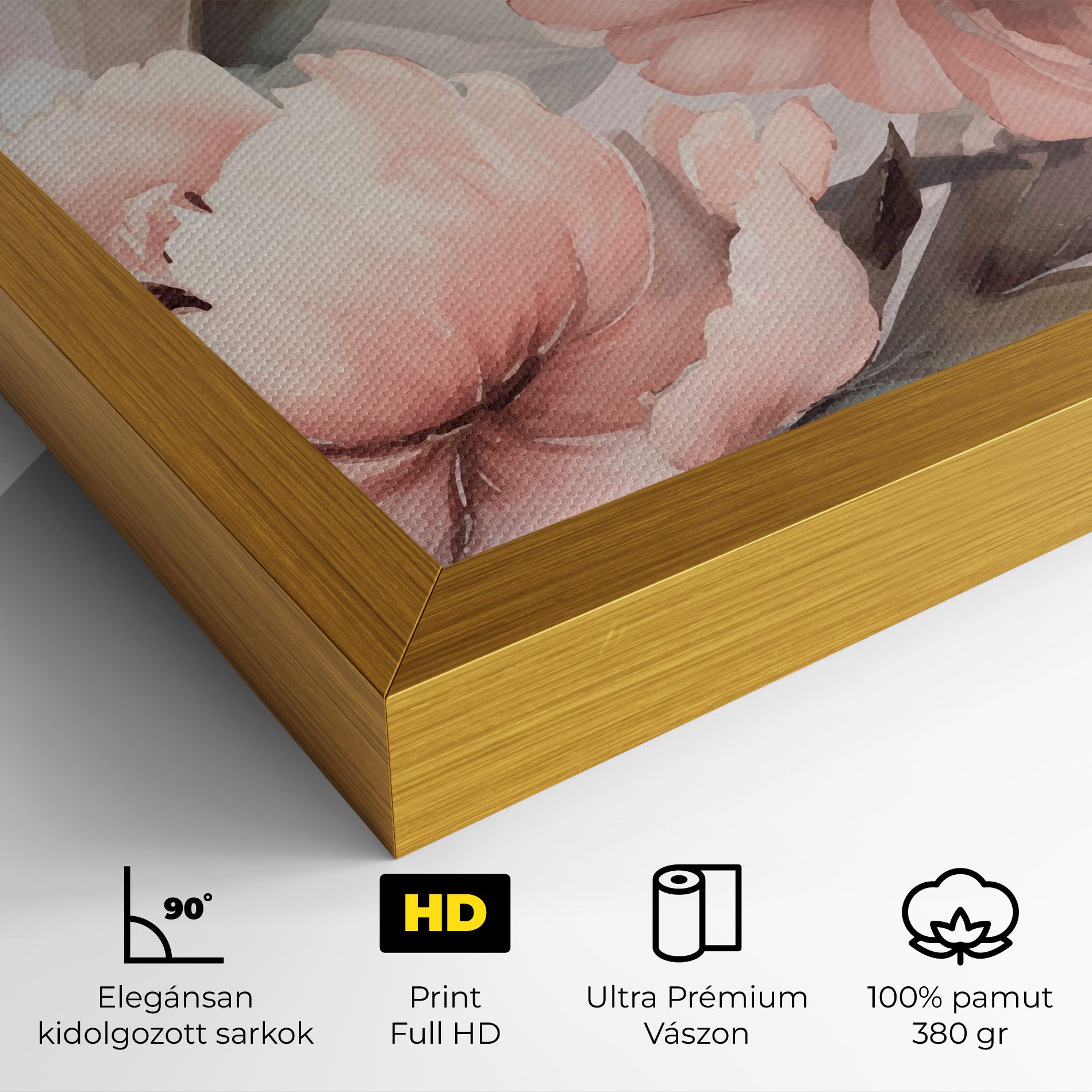 Dreamy Peony Art mockup 4