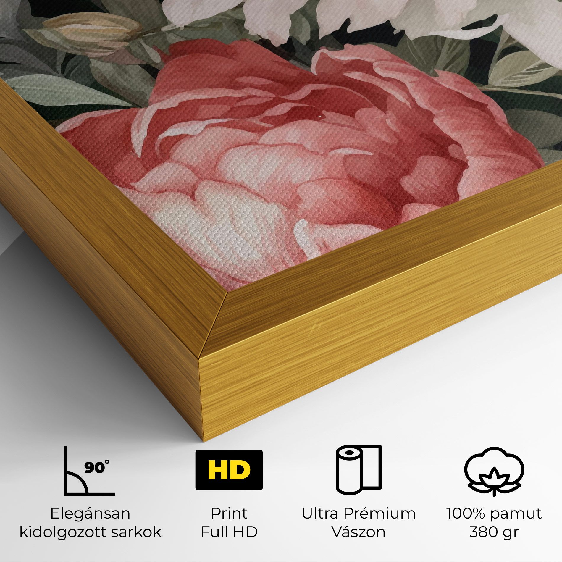 Light Peony Art mockup 4