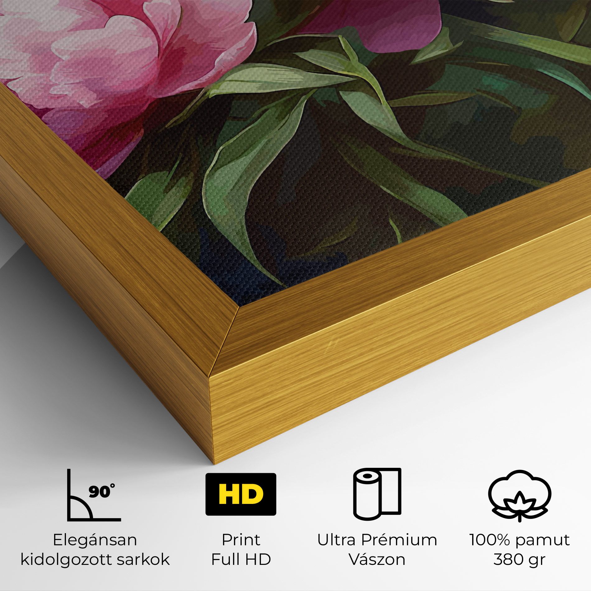 Peonies Art mockup 4