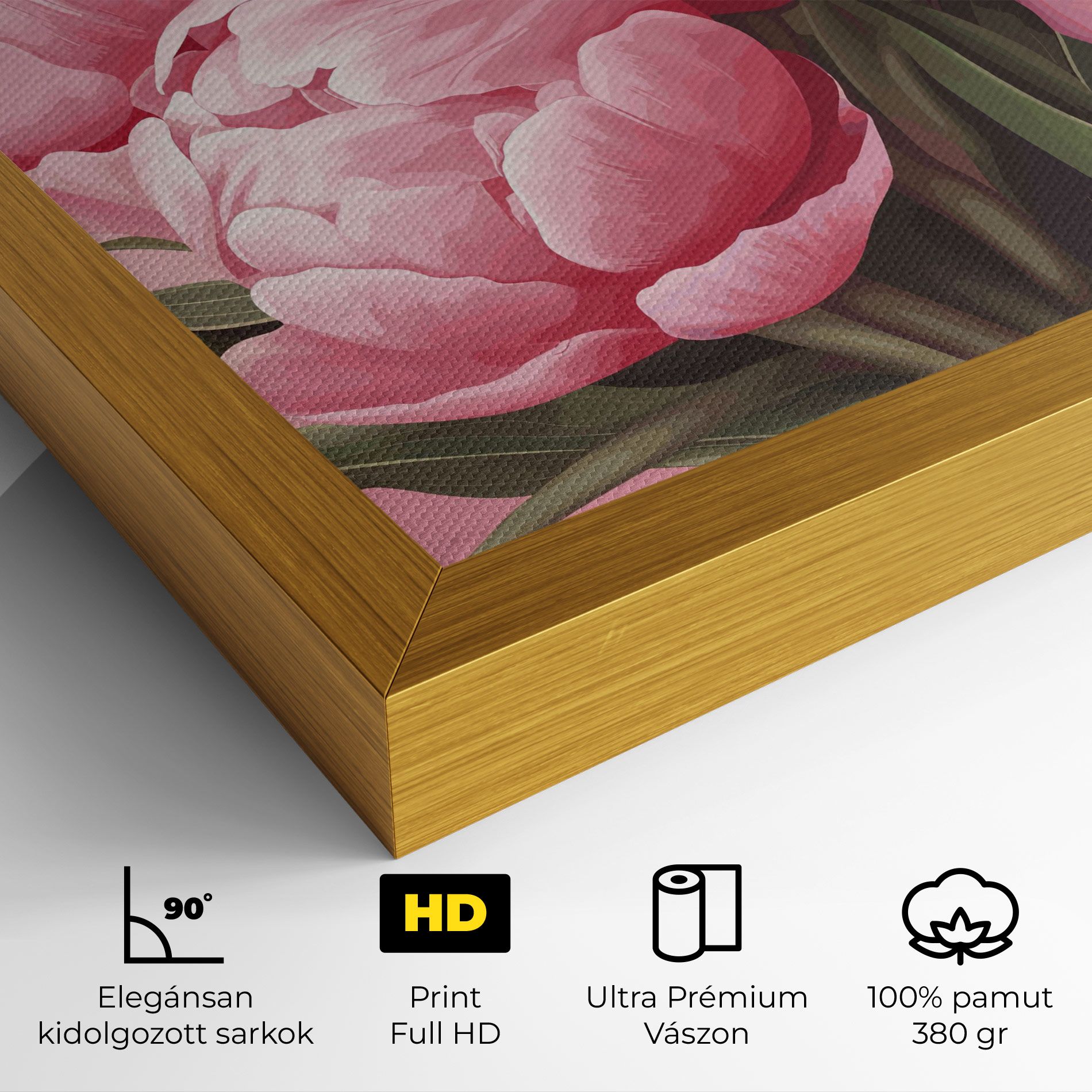 Peony On Pink mockup 4