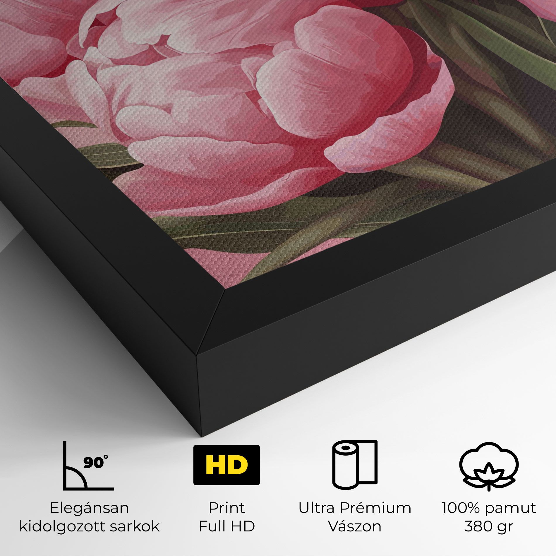Peony On Pink mockup 4