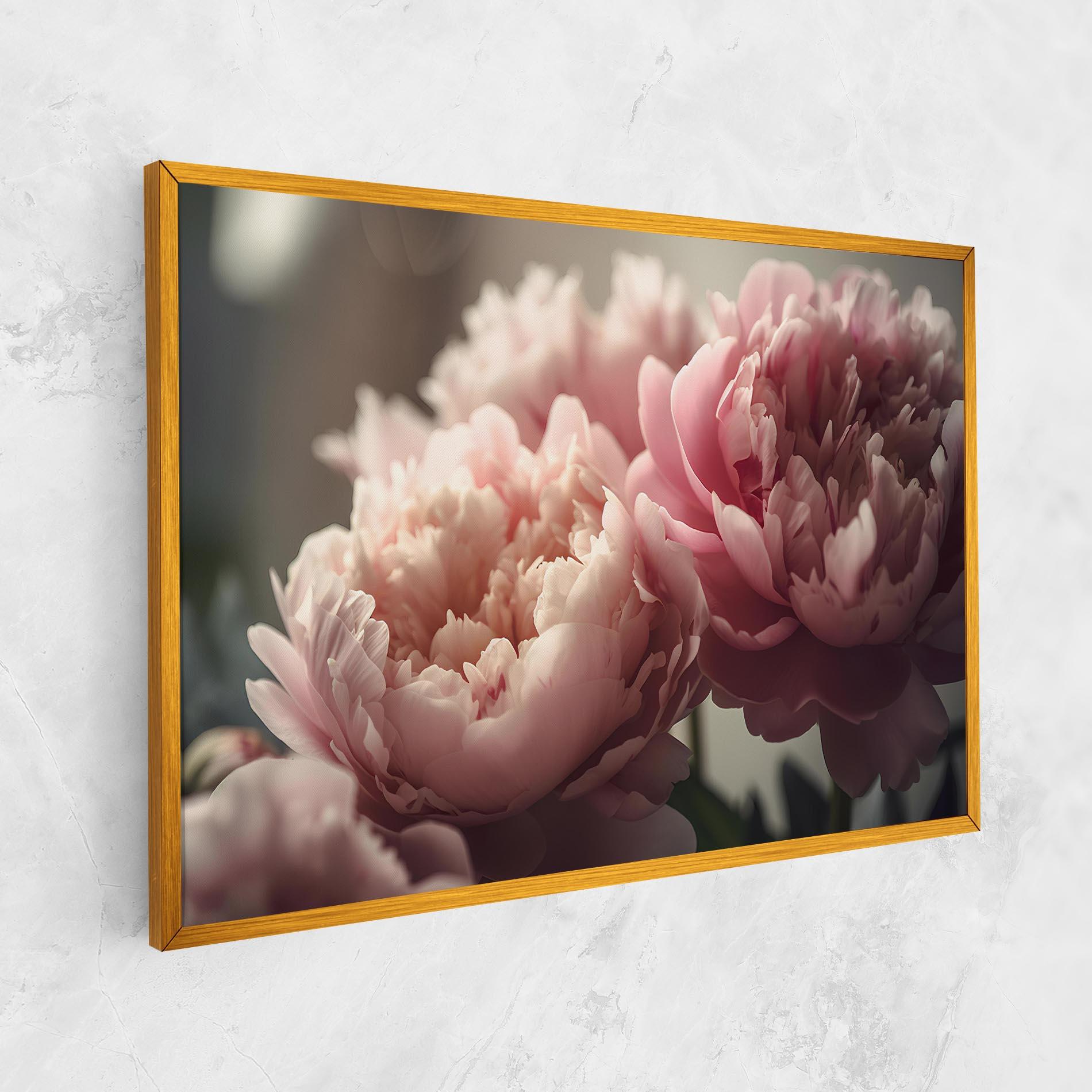 Vászonkép Cream Dreamy Peony mockup 1