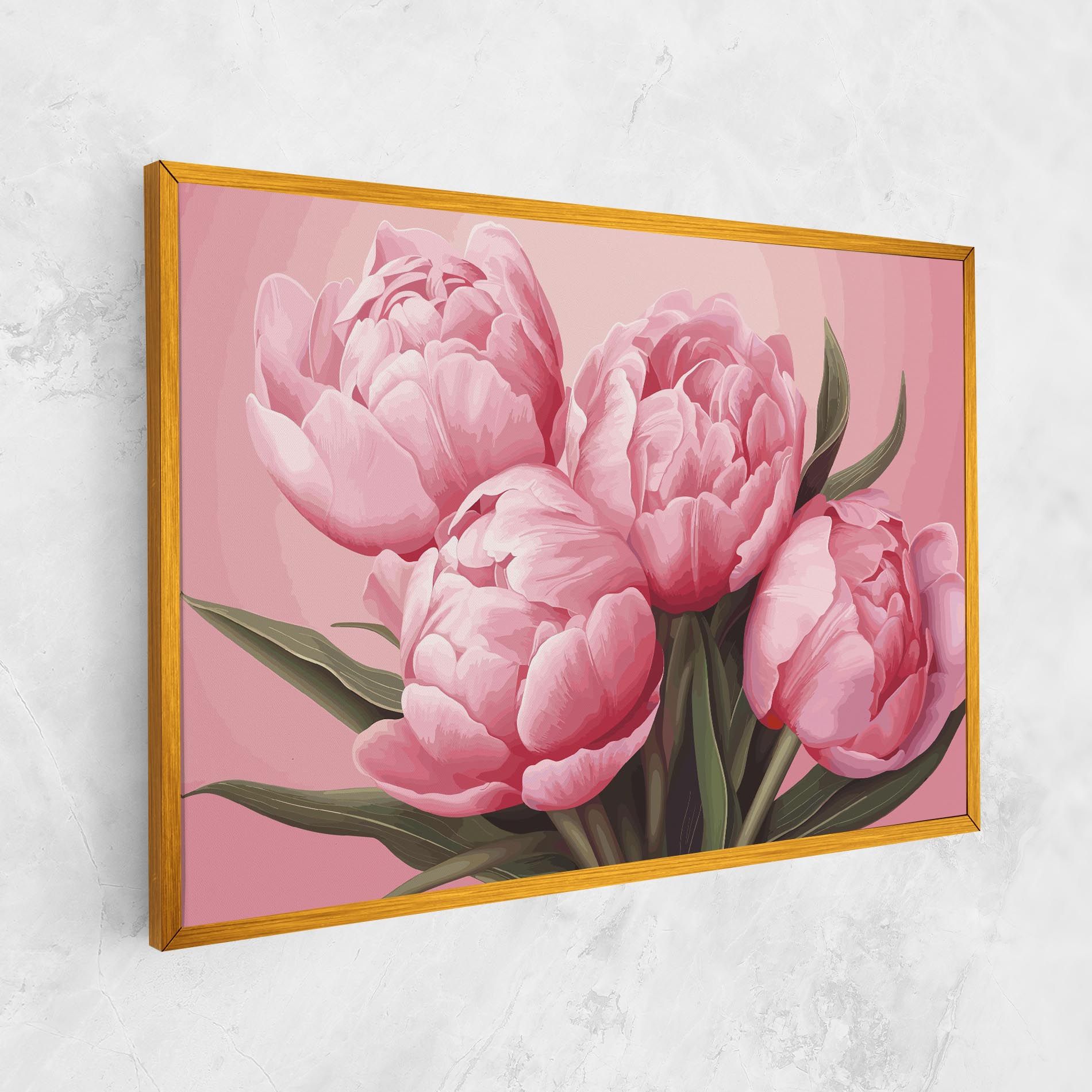 Peony On Pink mockup 1