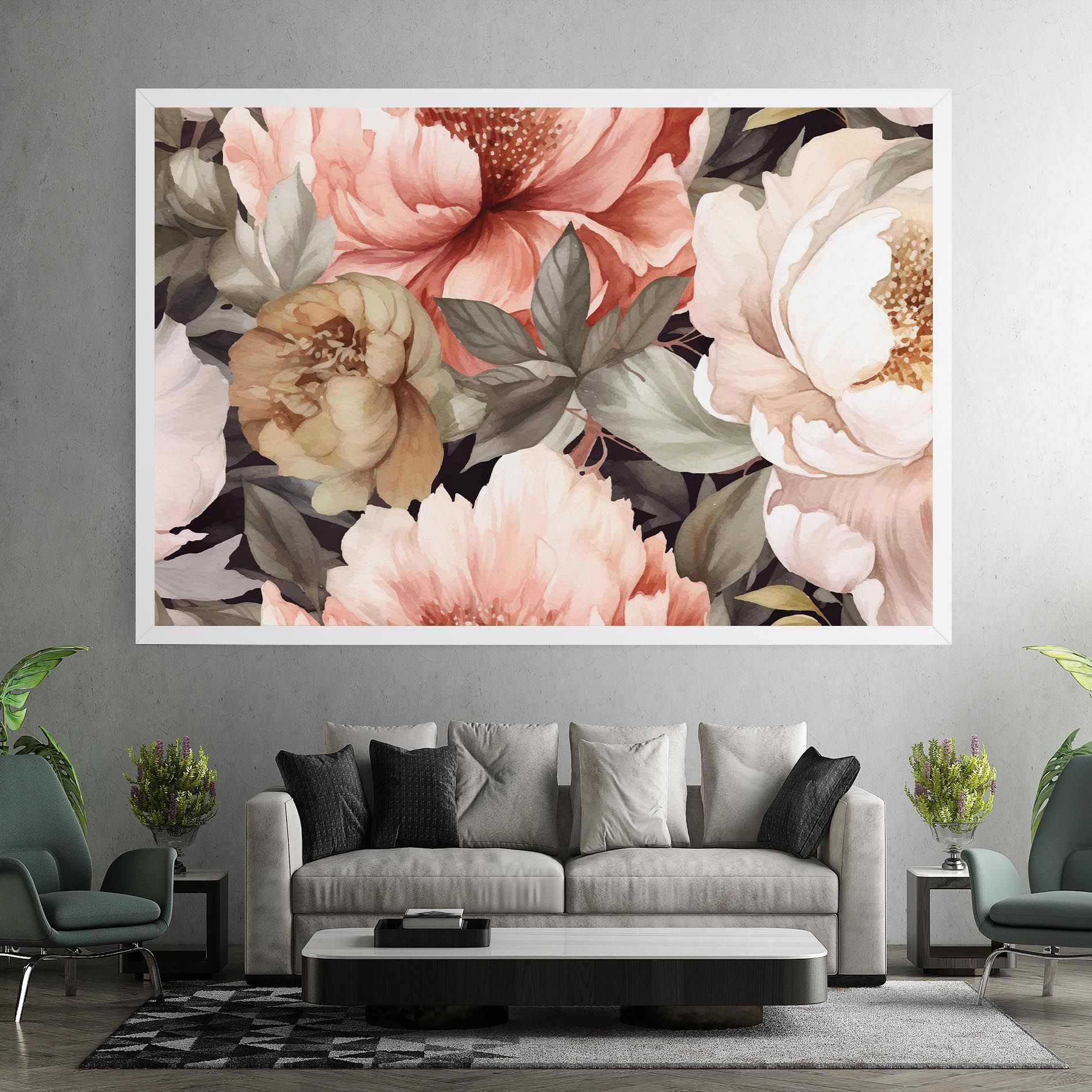 Cream Pink Peony mockup 7
