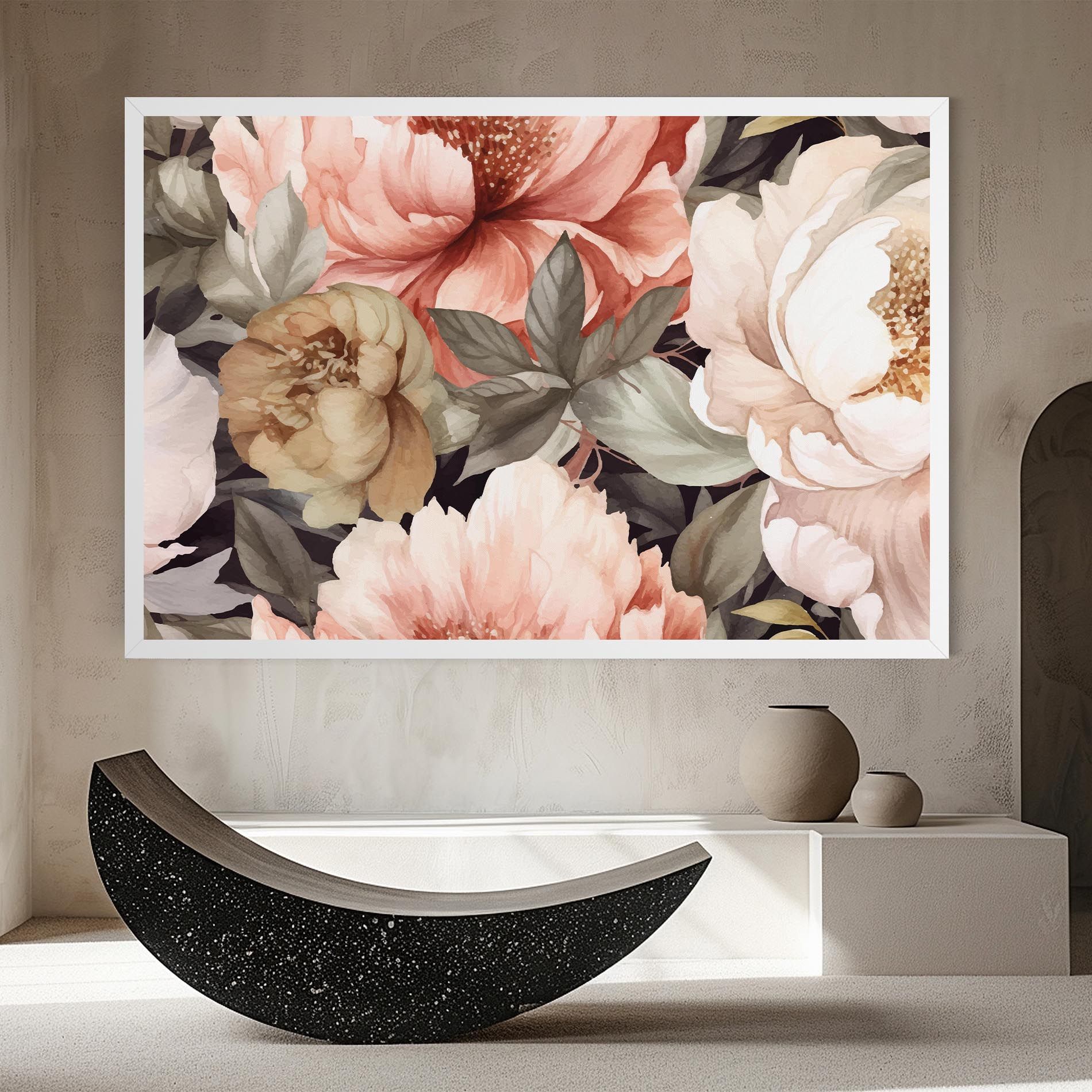 Cream Pink Peony mockup 8