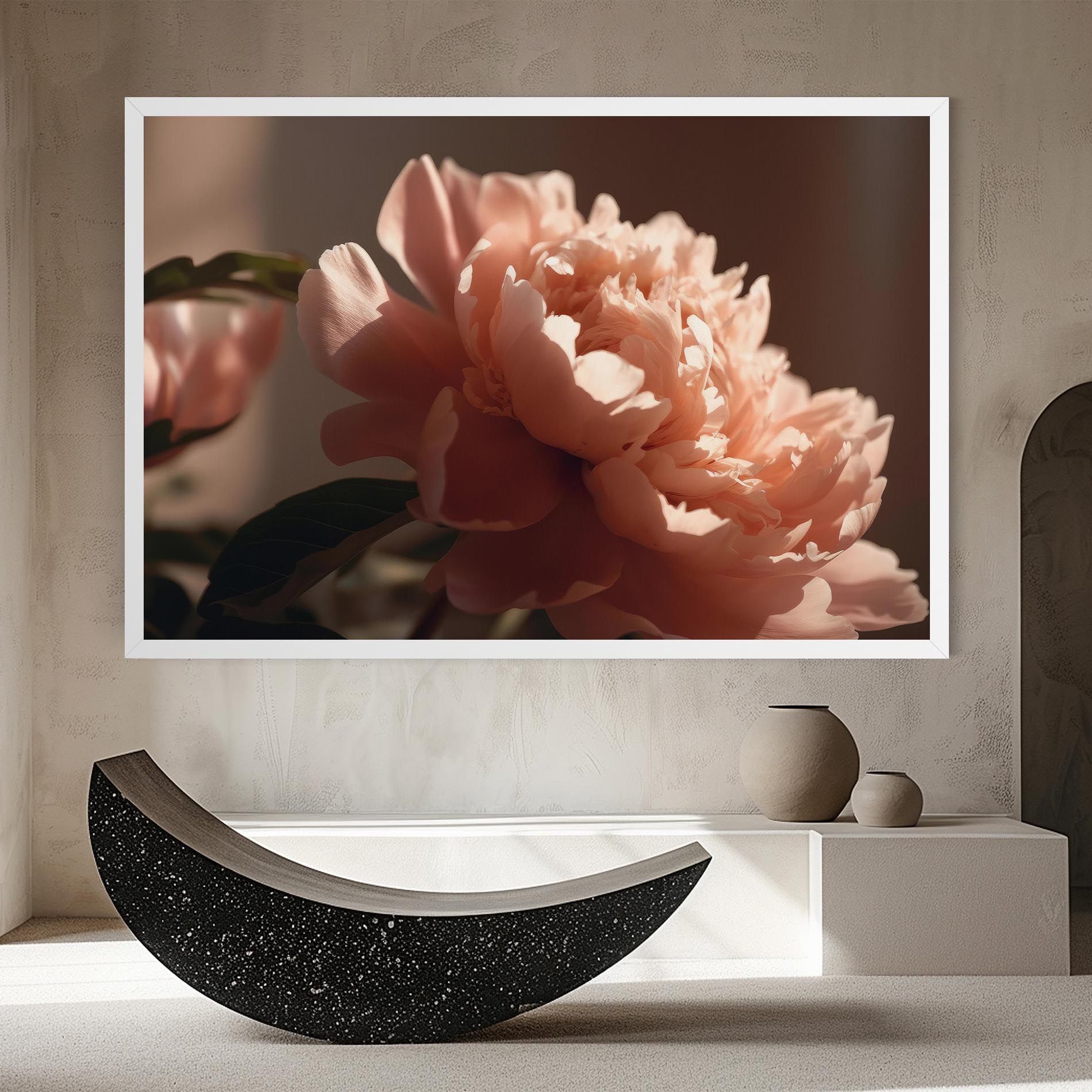 Light Orange Peony View mockup 8