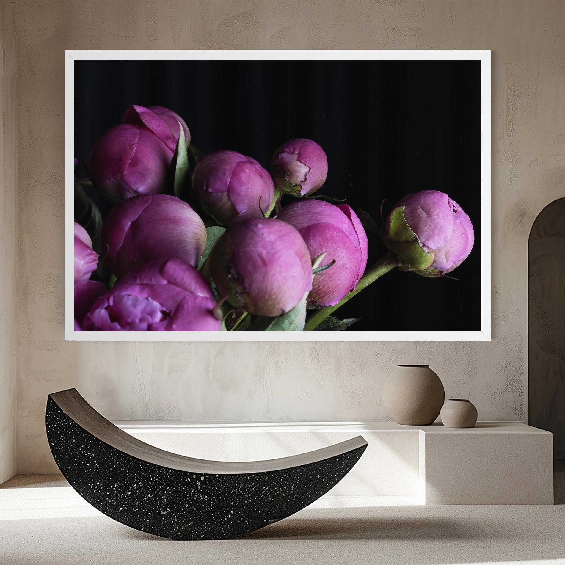 Vászonkép Peony Buds mockup 8