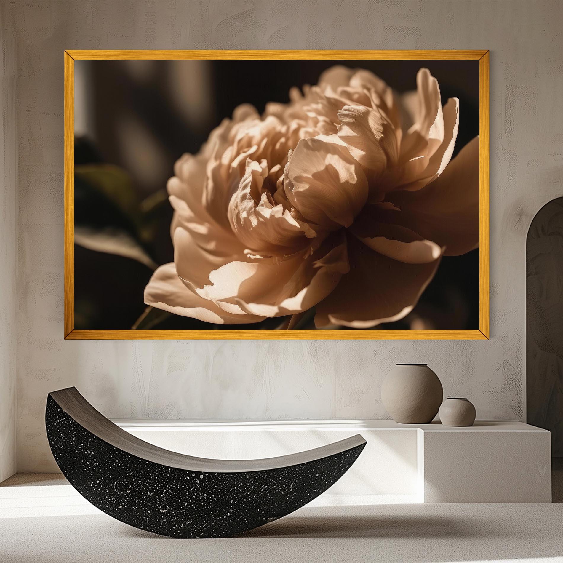 Vászonkép Cream Peony mockup 8