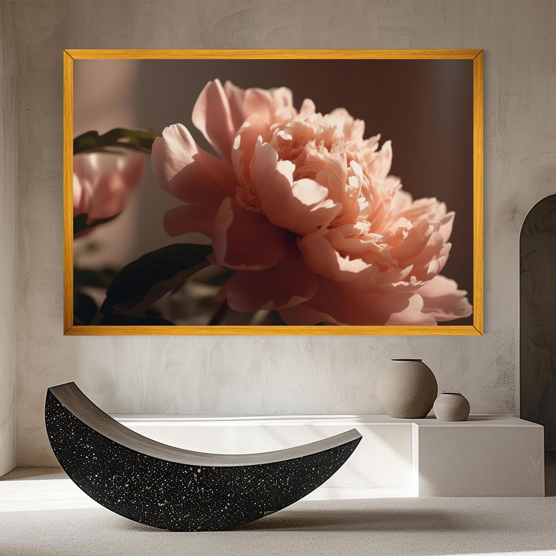 Light Orange Peony View mockup 8