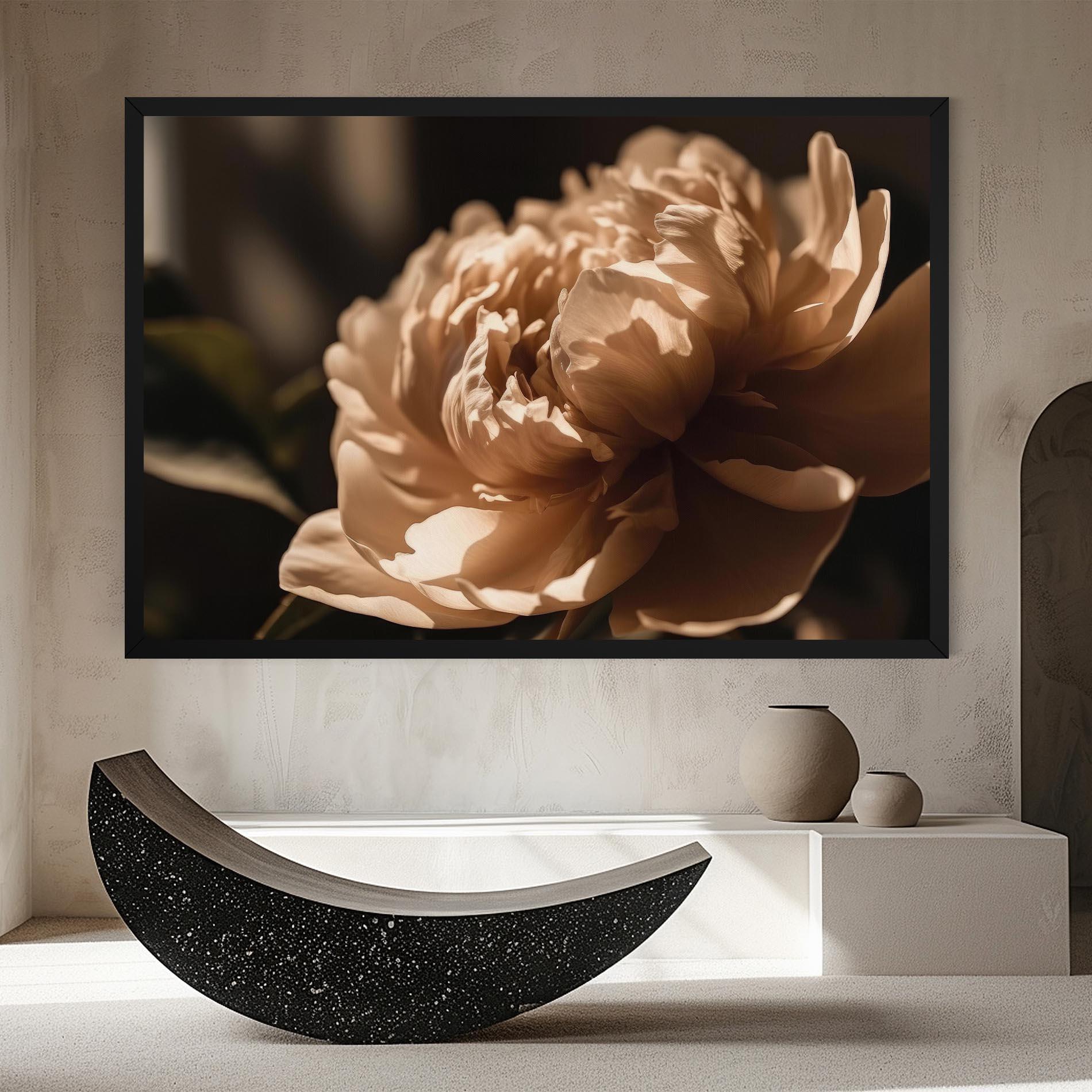 Vászonkép Cream Peony mockup 8