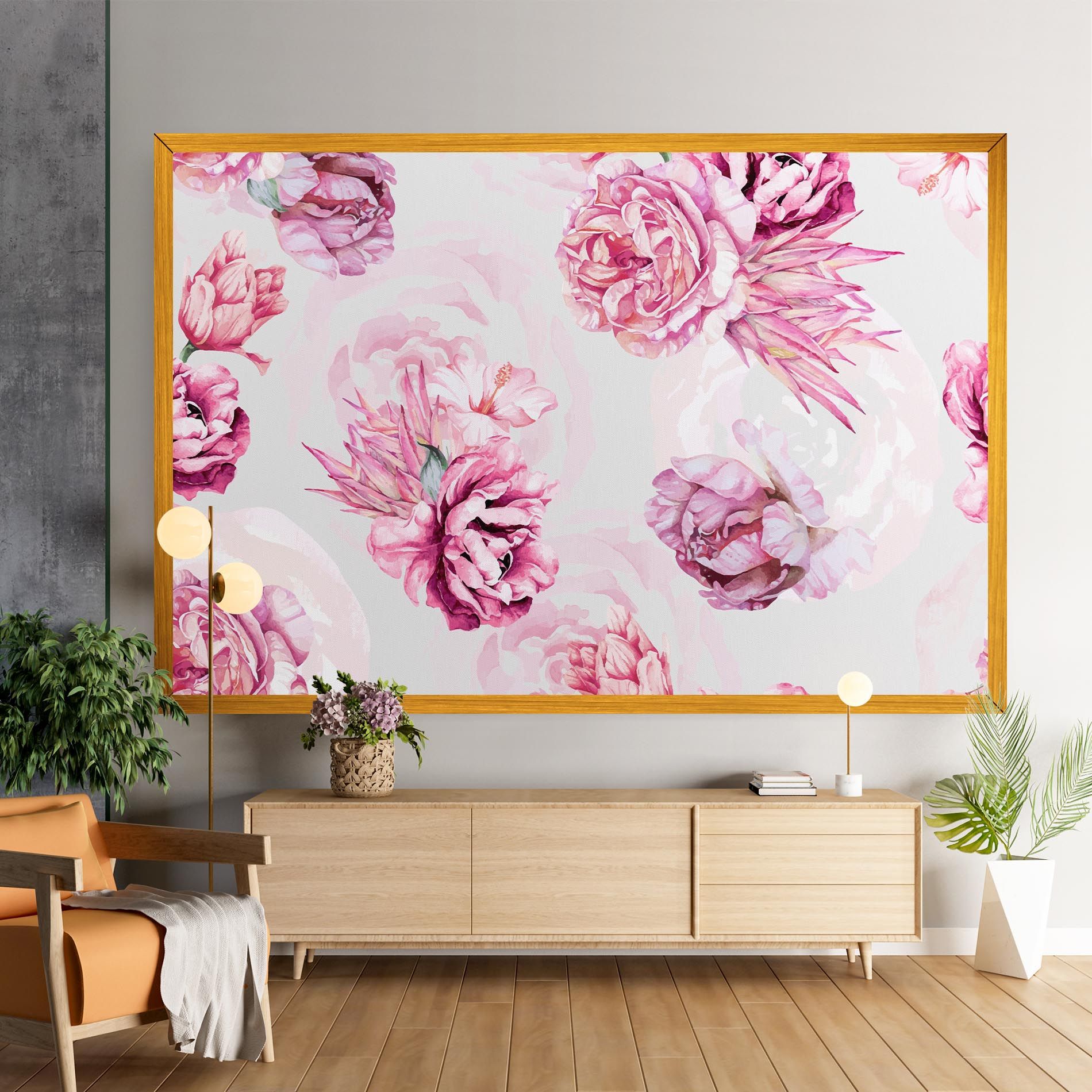 Blooming Peony mockup 9