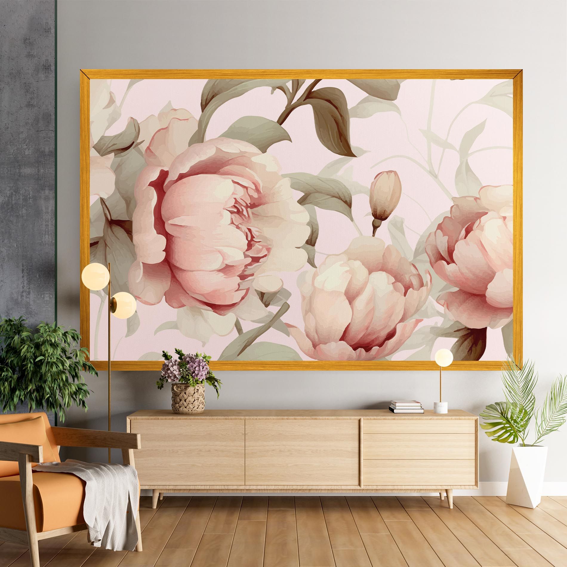 Pink Pretty Peony mockup 9