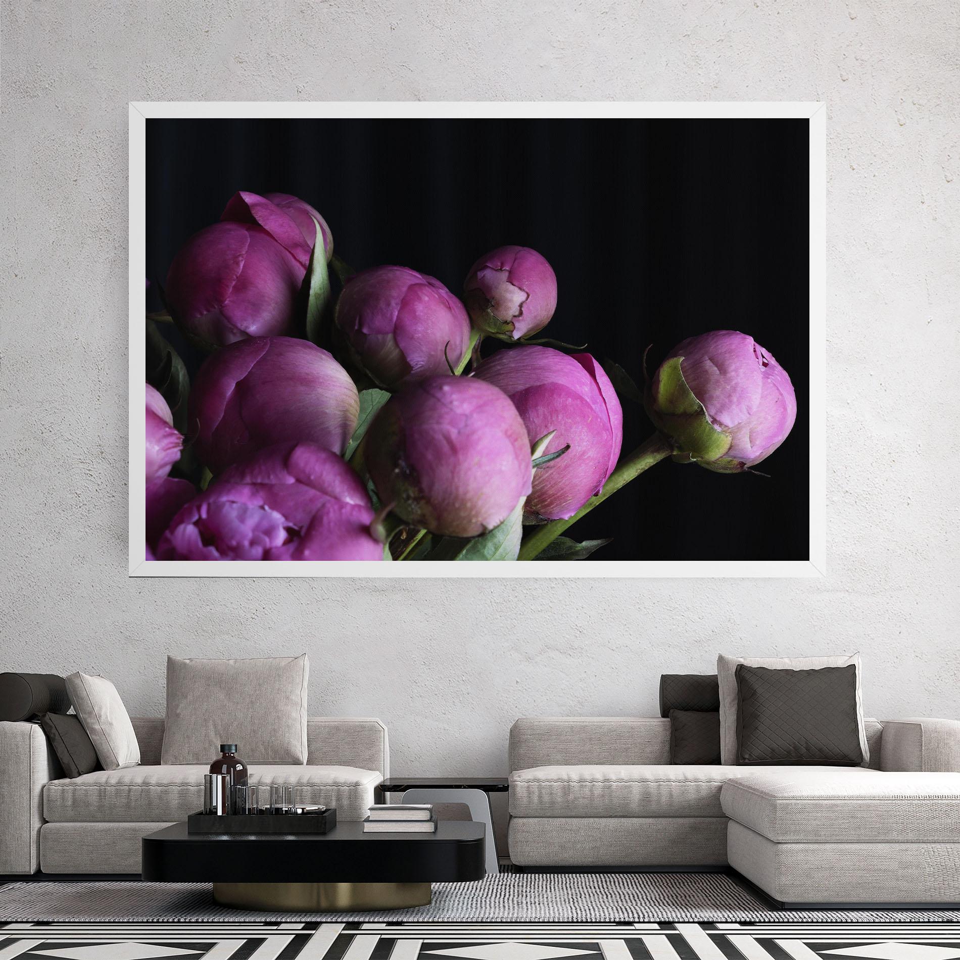 Vászonkép Peony Buds mockup 2