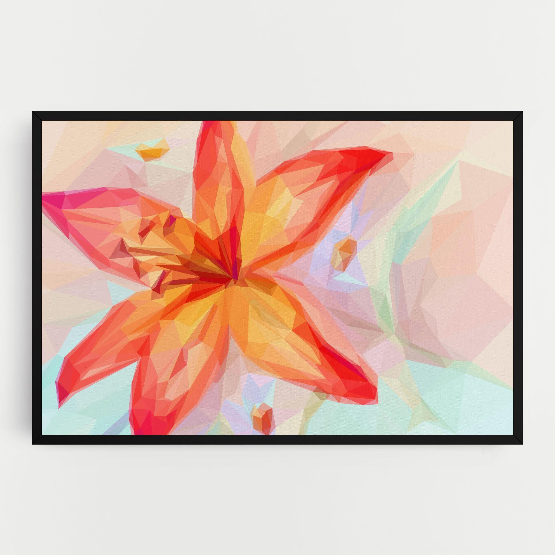 Vászonkép Orange Lily mockup 0