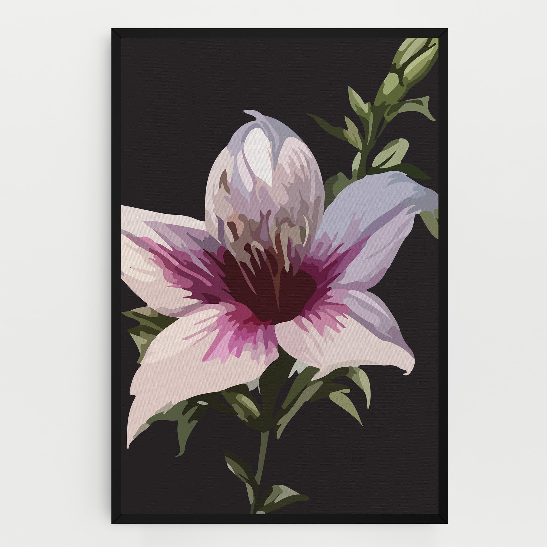 Vászonkép Pink Pretty Lily mockup 0
