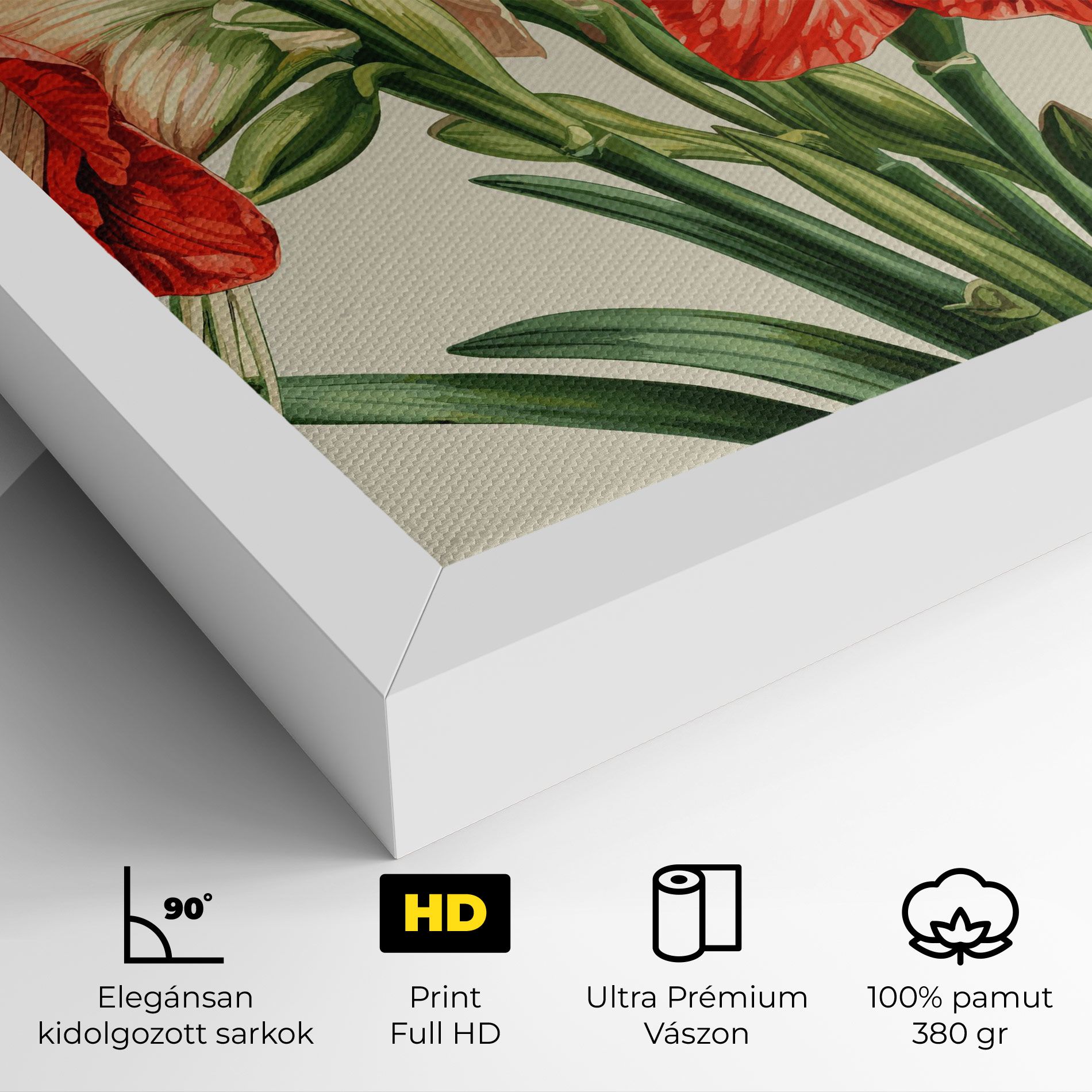 Orange Cream Lily mockup 4