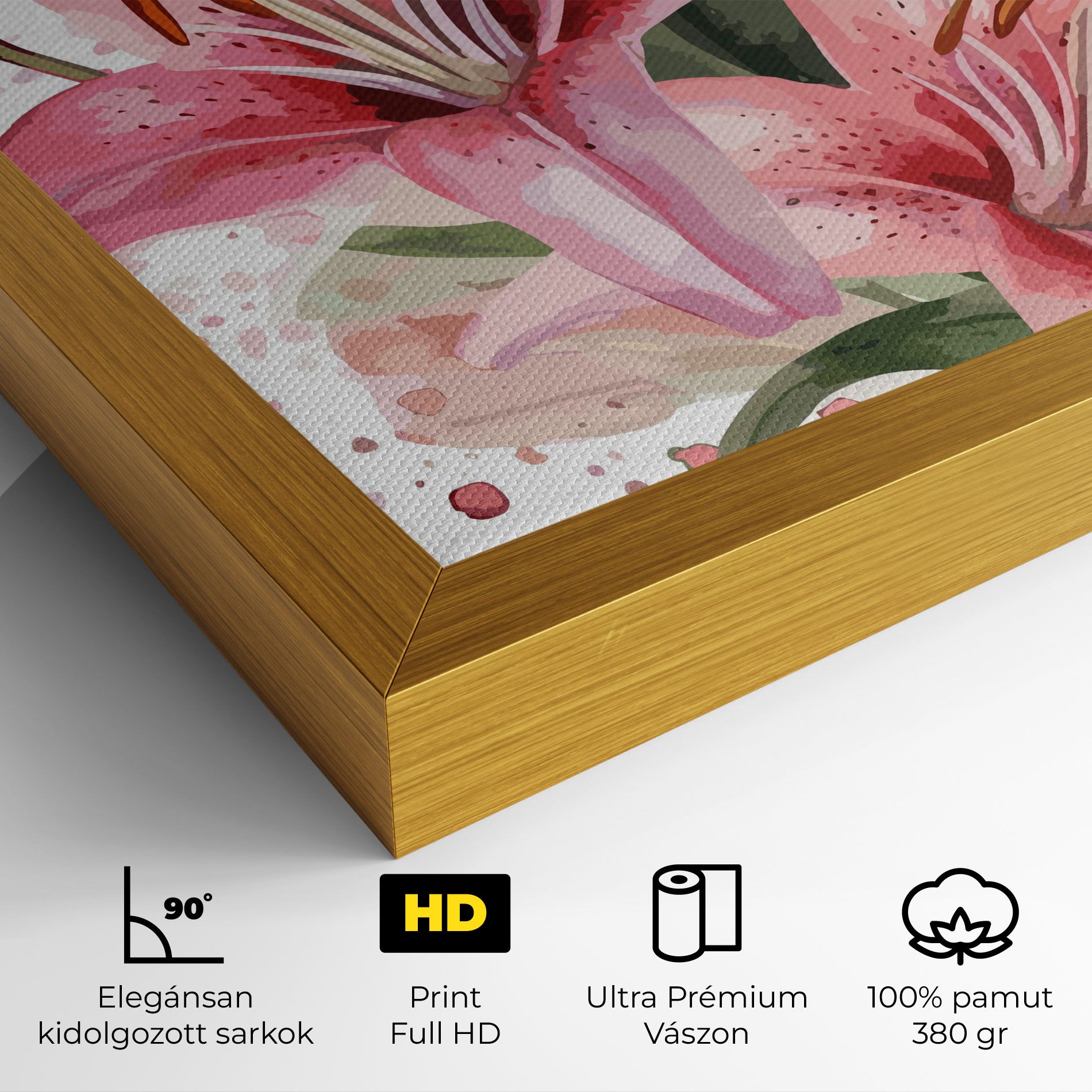 Beautiful Pink Lily mockup 4