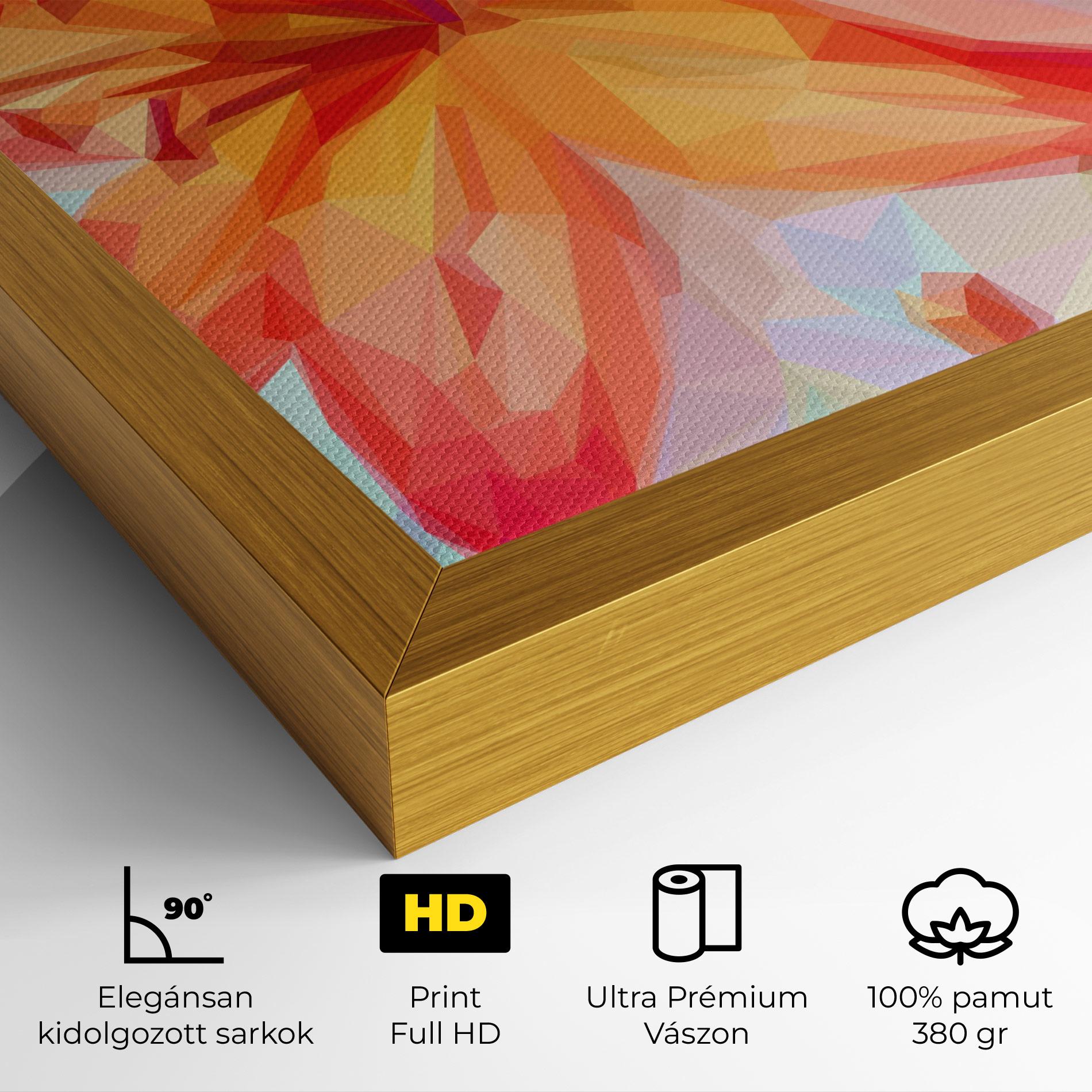 Vászonkép Orange Lily mockup 4