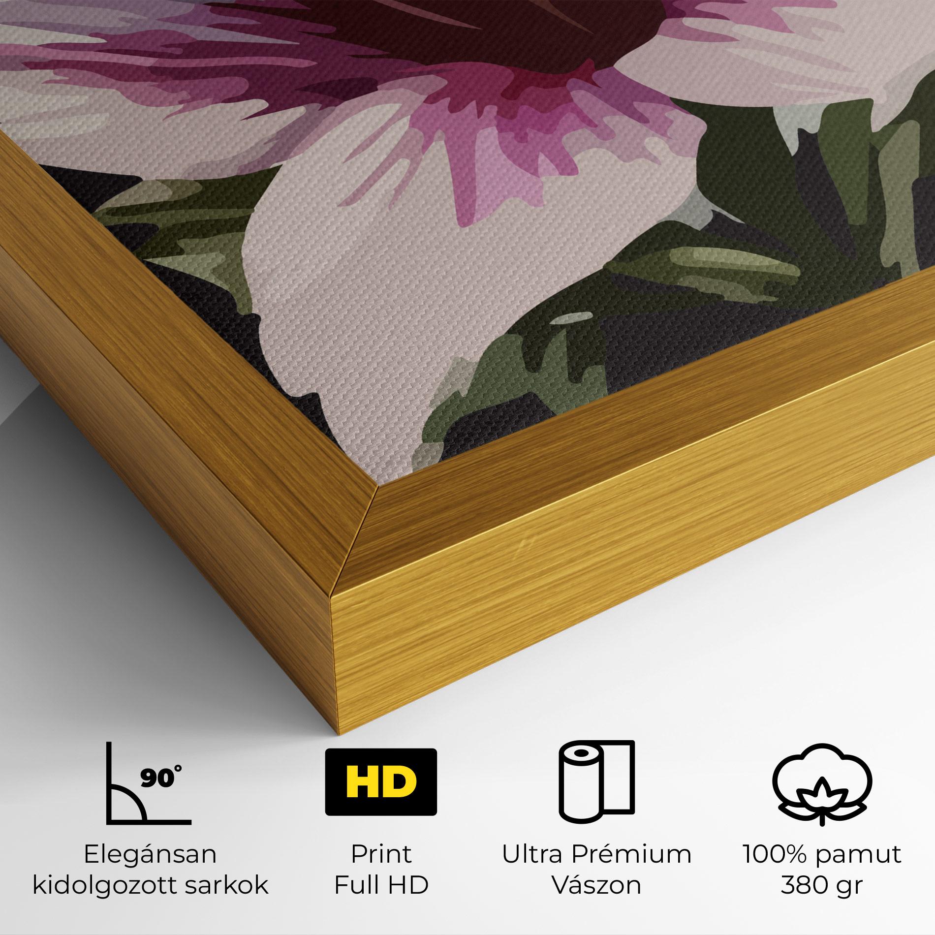 Vászonkép Pink Pretty Lily mockup 4