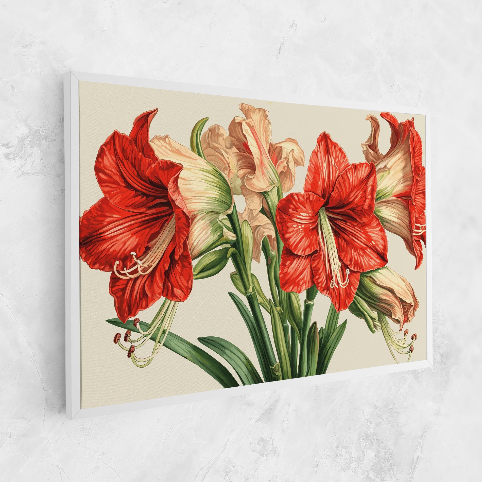 Orange Cream Lily mockup 1