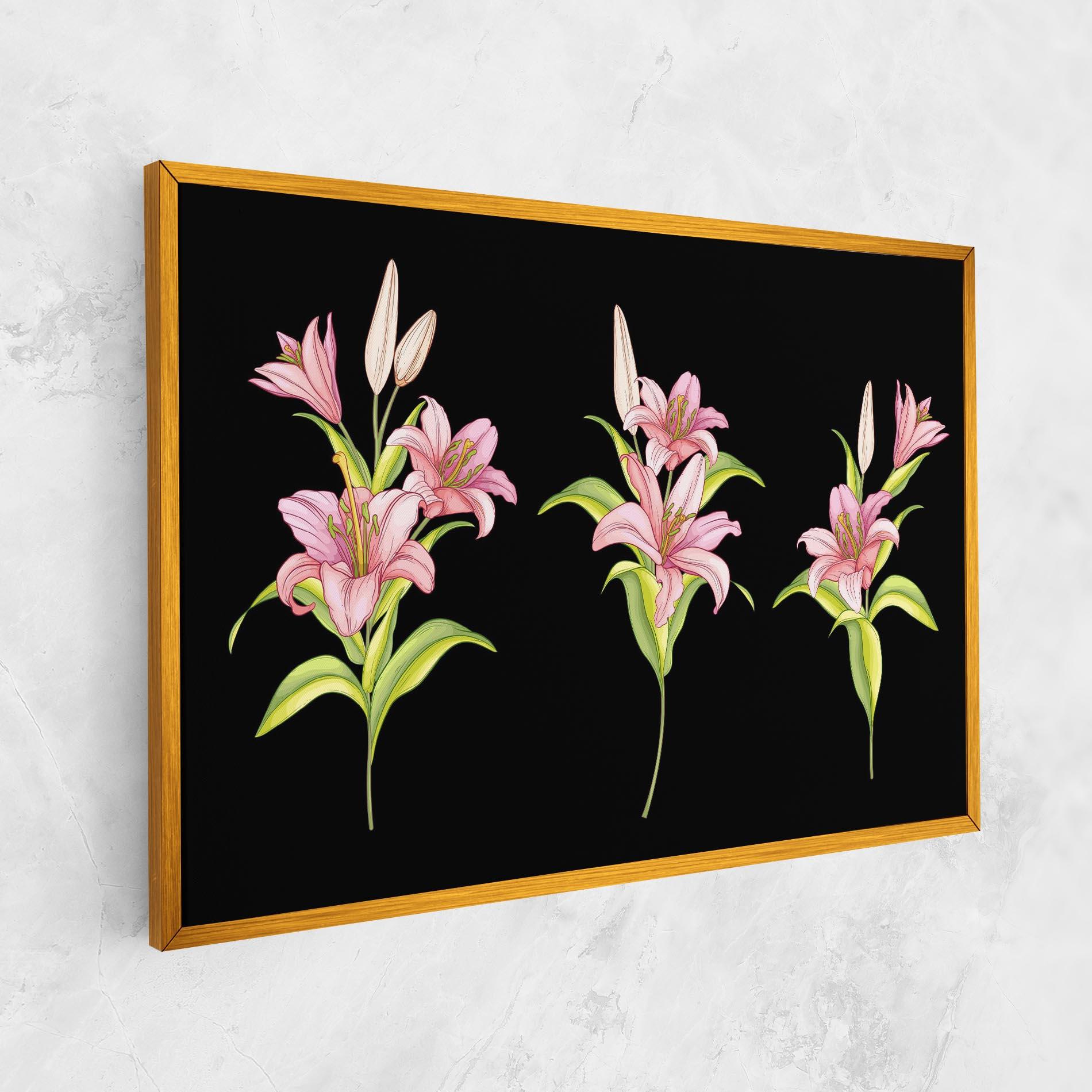 Vászonkép Lily Set mockup 1