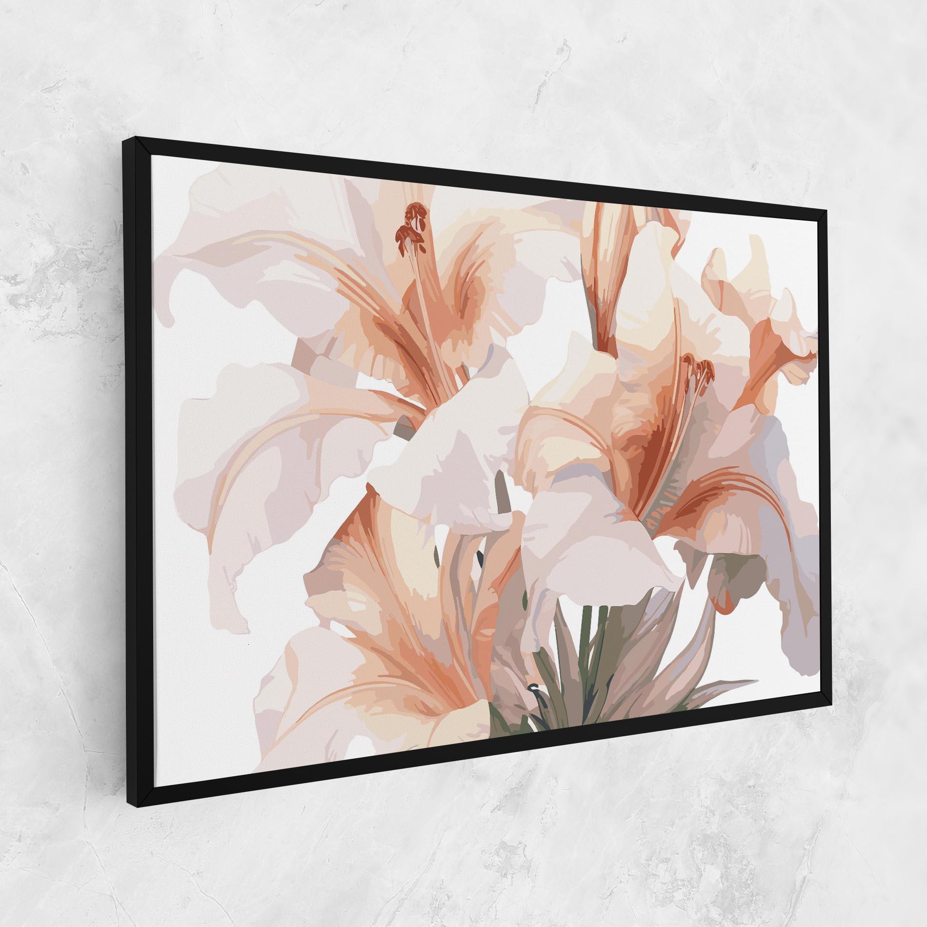 Vászonkép Light Pink Lily mockup 1